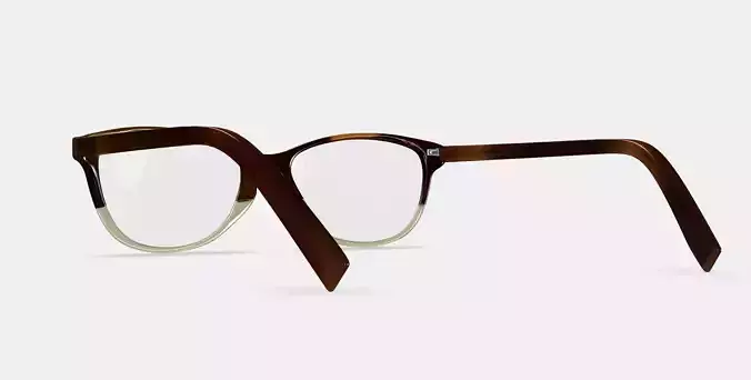 Daisy Low Bridge Fit Eyeglasses in Tea Rose Fade