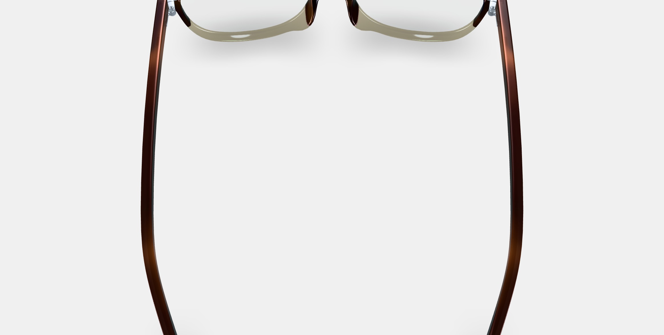 Daisy Low Bridge Fit Eyeglasses in Tea Rose Fade 3D model_5