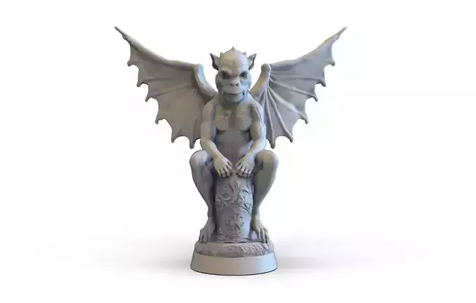 The Gargoyle statue
