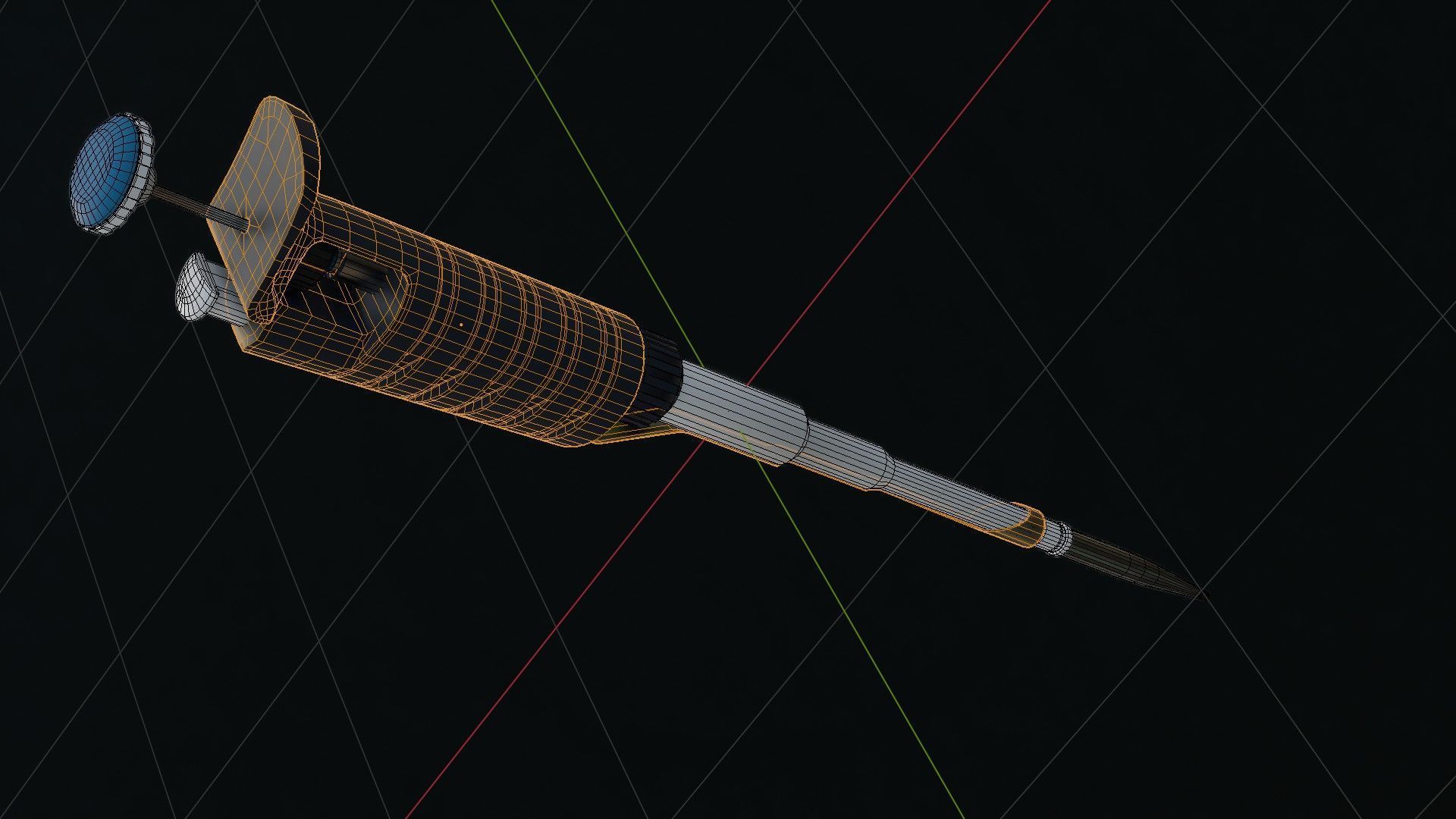 medical pipette Low-poly 3D model_18