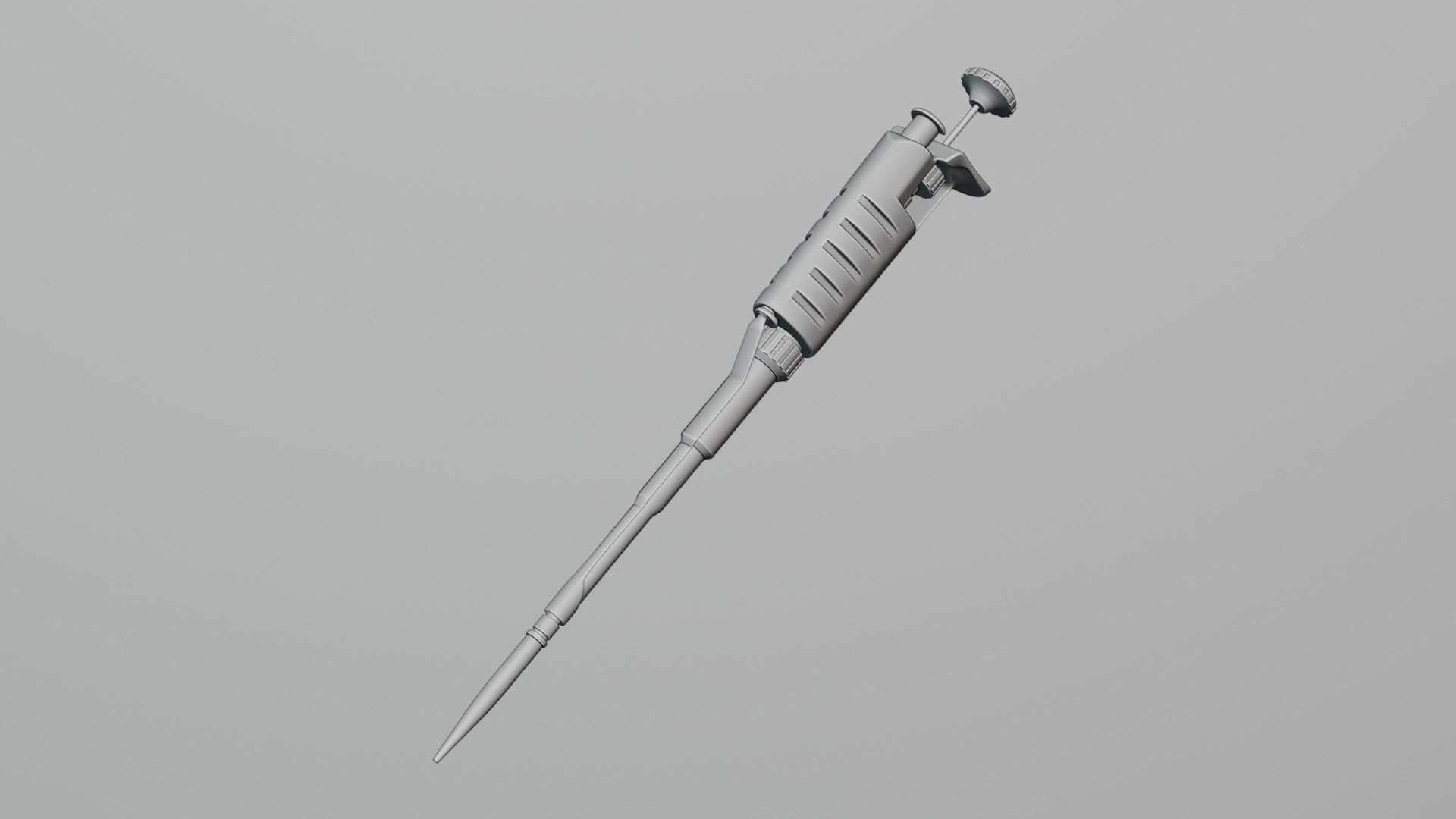medical pipette Low-poly 3D model_7