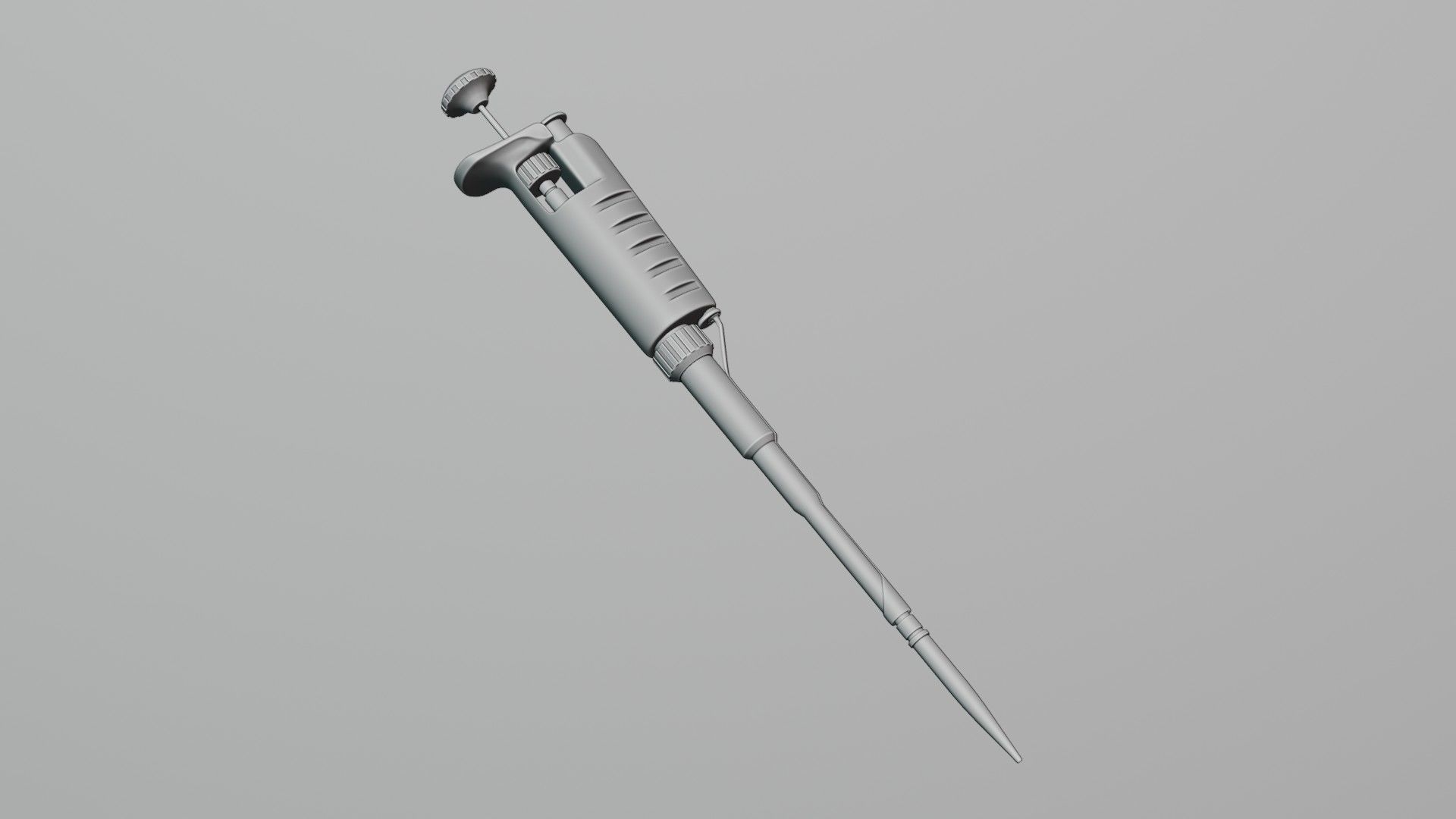 medical pipette Low-poly 3D model_6