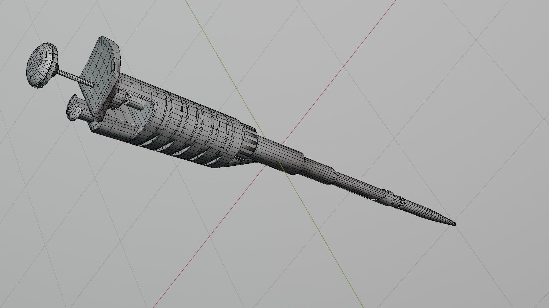 medical pipette Low-poly 3D model_13