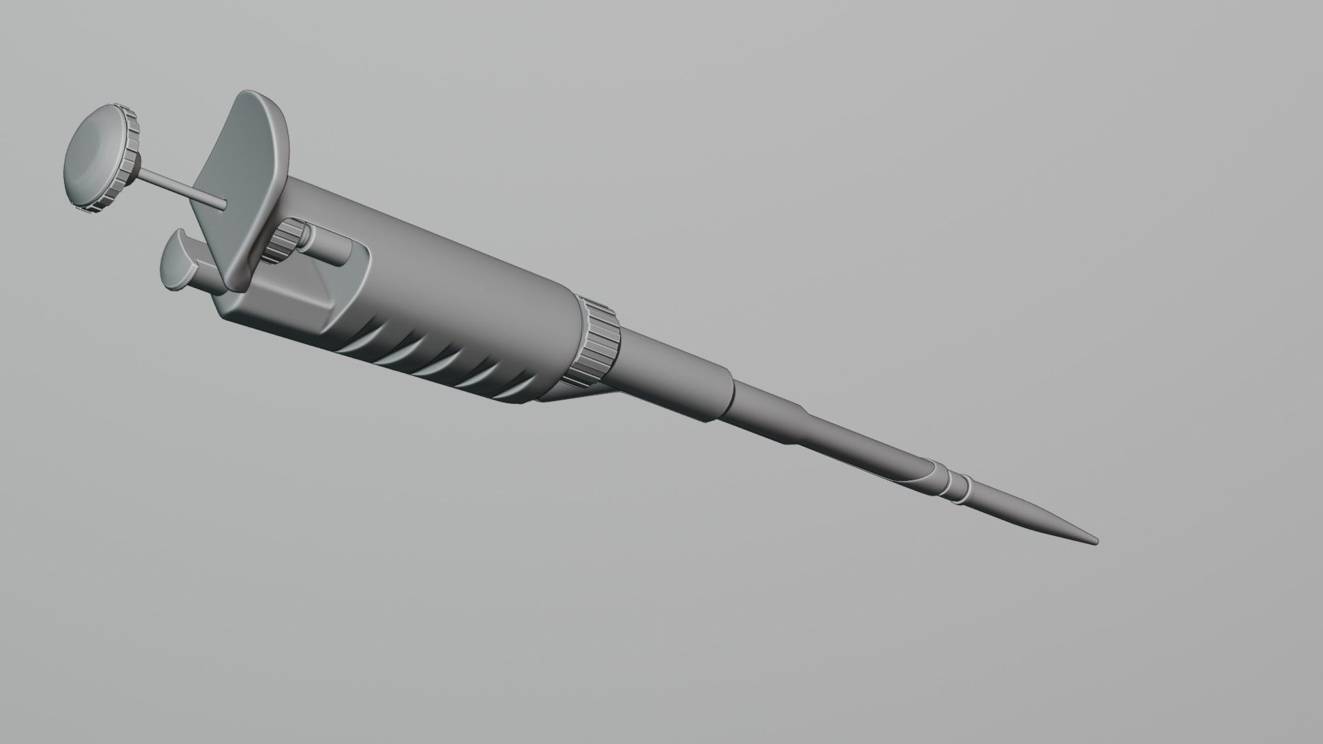 medical pipette Low-poly 3D model_8