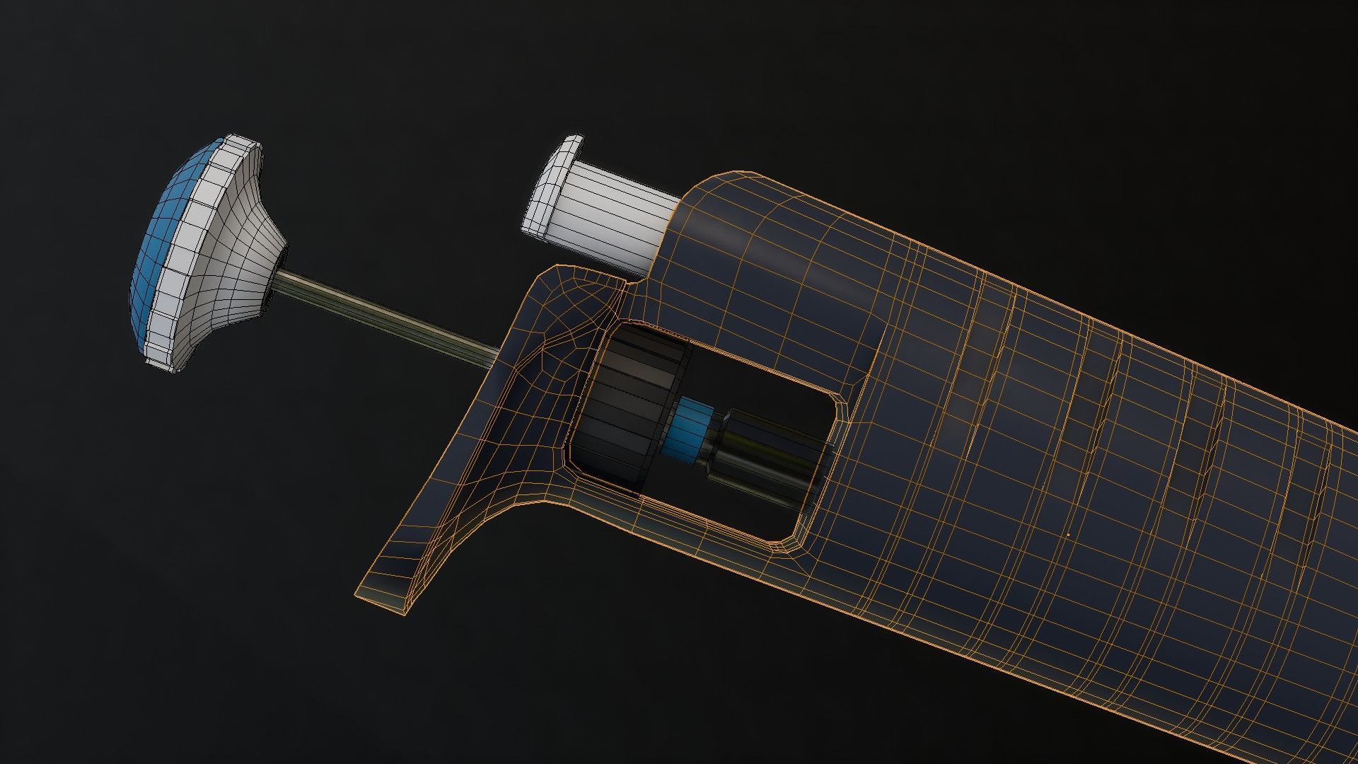 medical pipette Low-poly 3D model_19