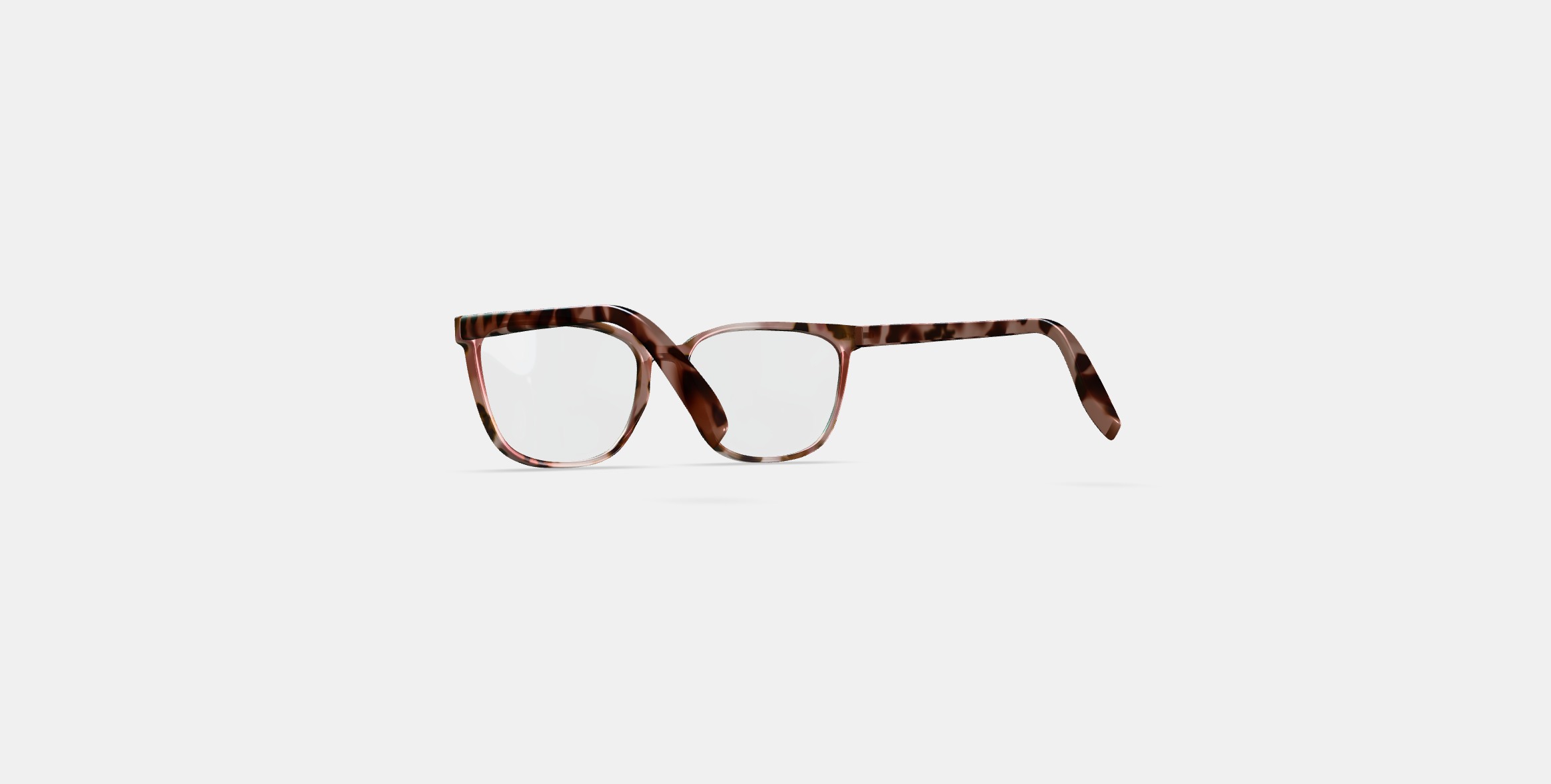 Esme Eyeglasses in Sesame Tortoise 3D model_16