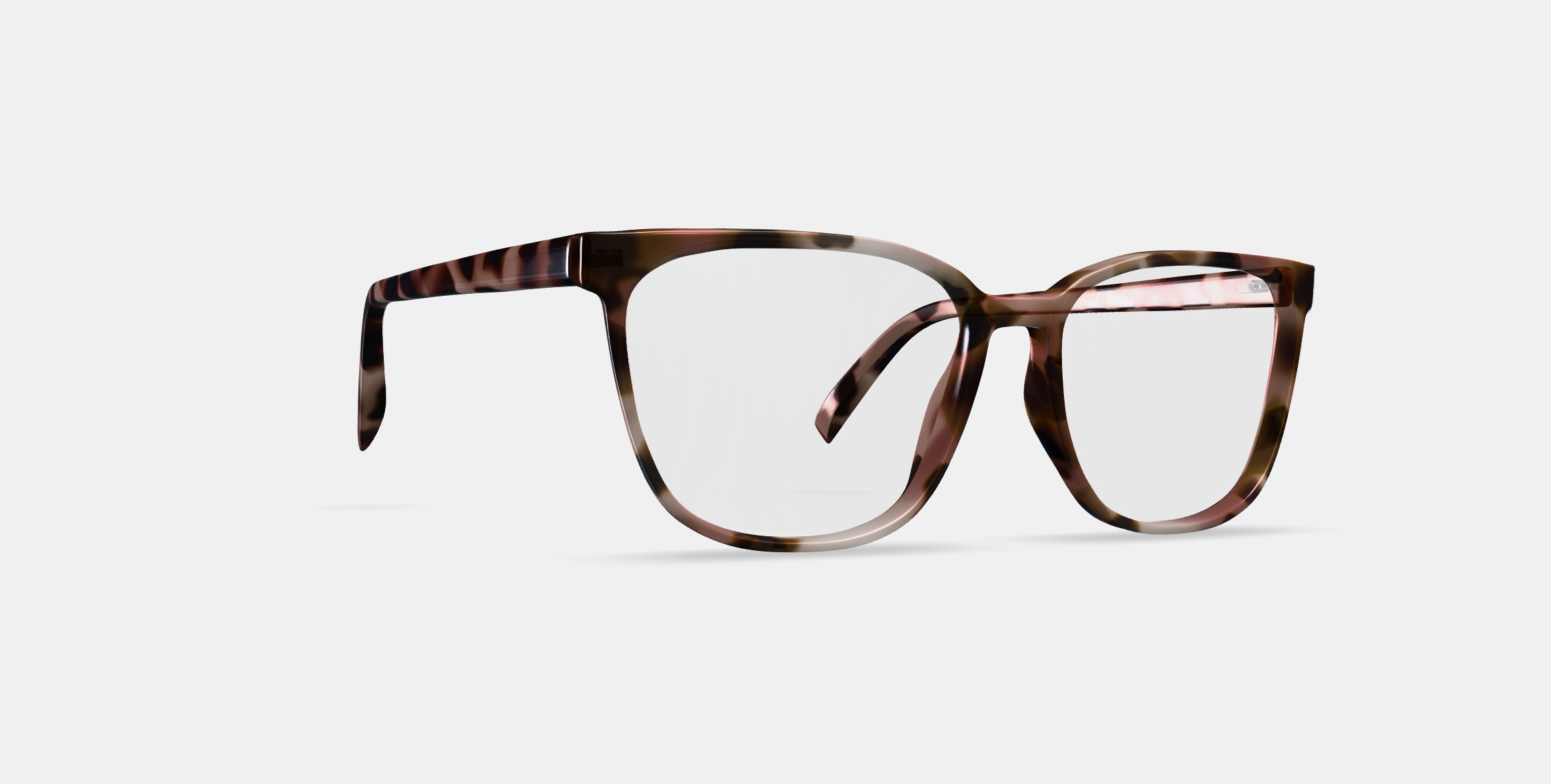 Esme Eyeglasses in Sesame Tortoise 3D model_8
