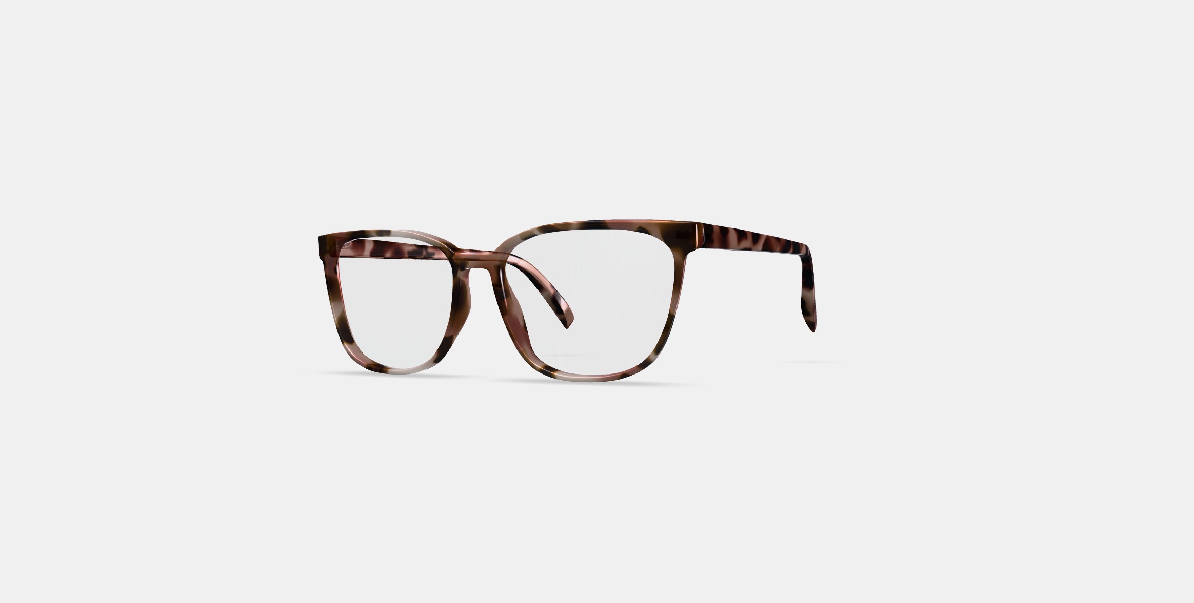 Esme Eyeglasses in Sesame Tortoise 3D model_12