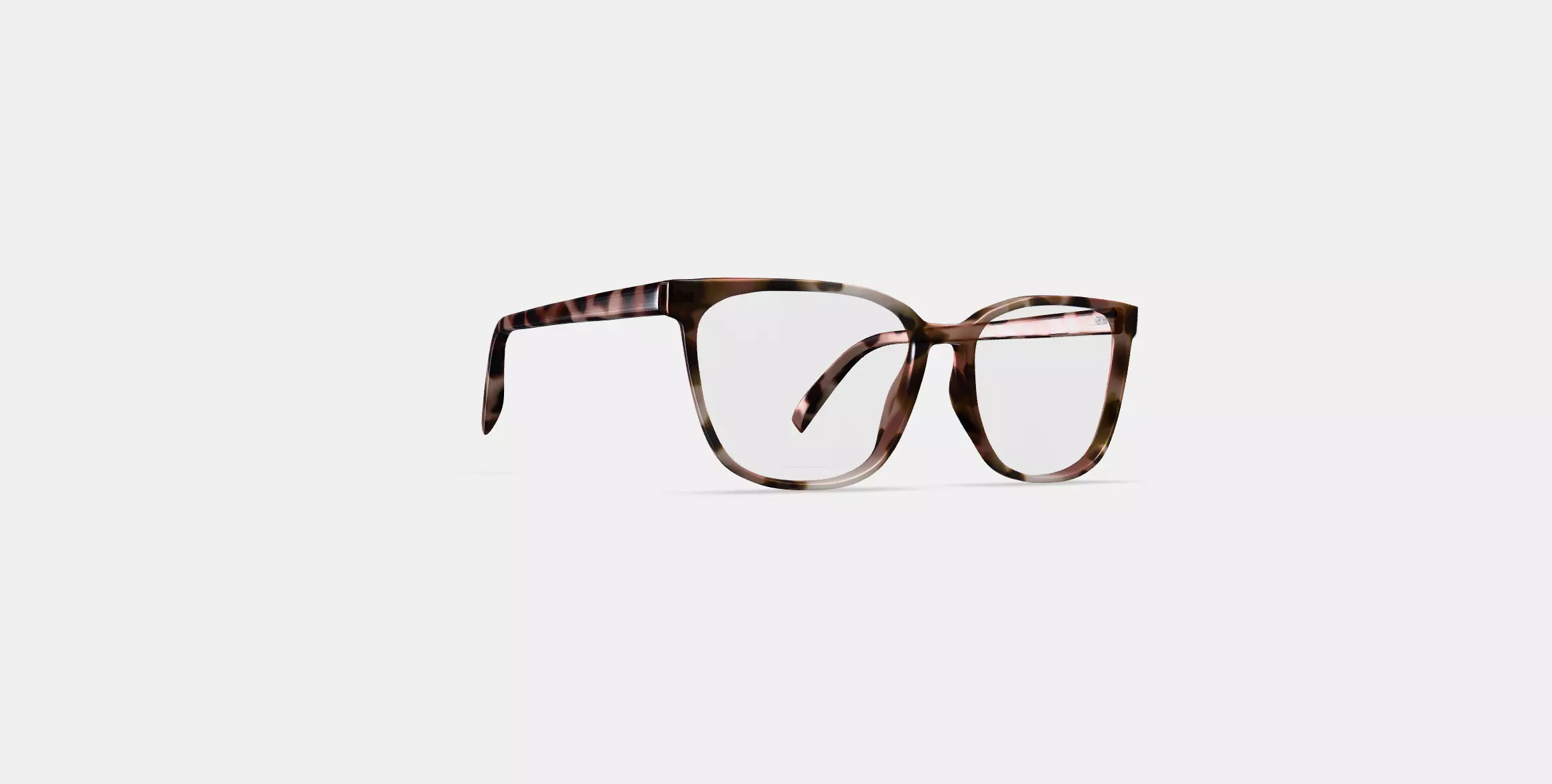 Esme Eyeglasses in Sesame Tortoise 3D model_0