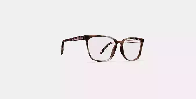 Esme Eyeglasses in Sesame Tortoise 3D model