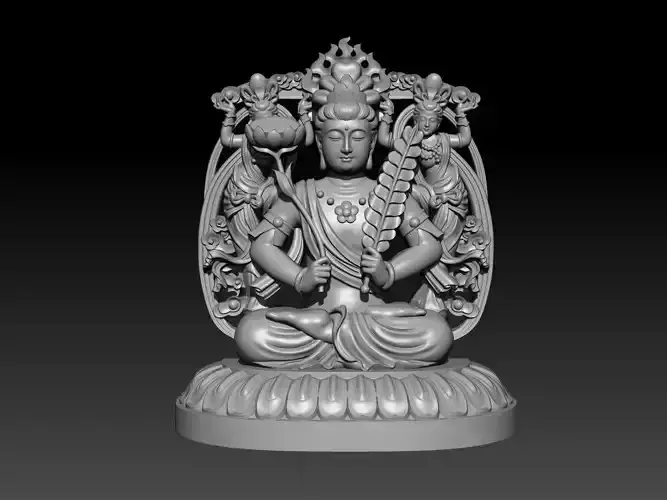 Guardian Buddha Statues 04