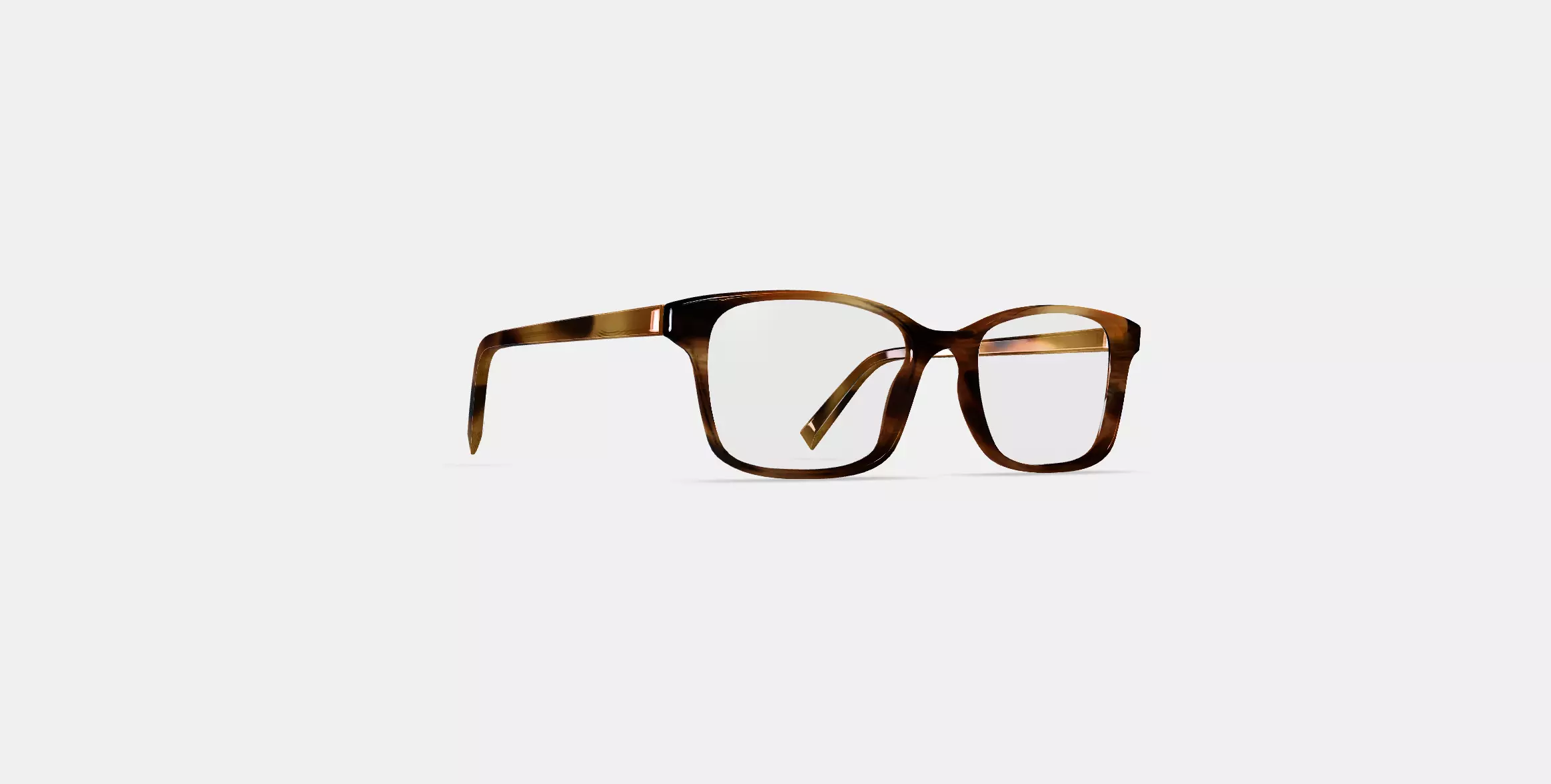 Brady Eyeglasses in Sugar Maple 3D model_0
