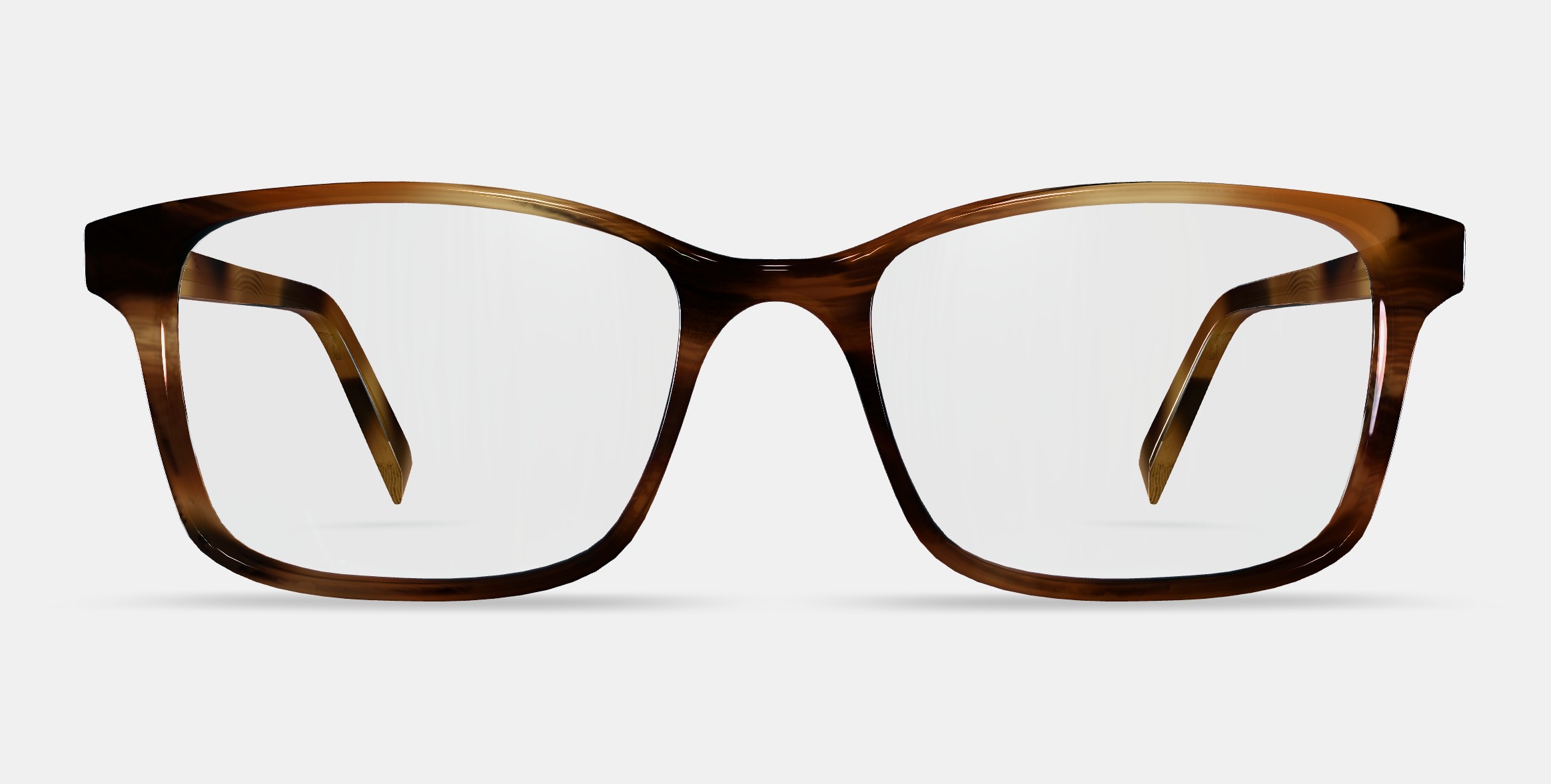 Brady Eyeglasses in Sugar Maple 3D model_11