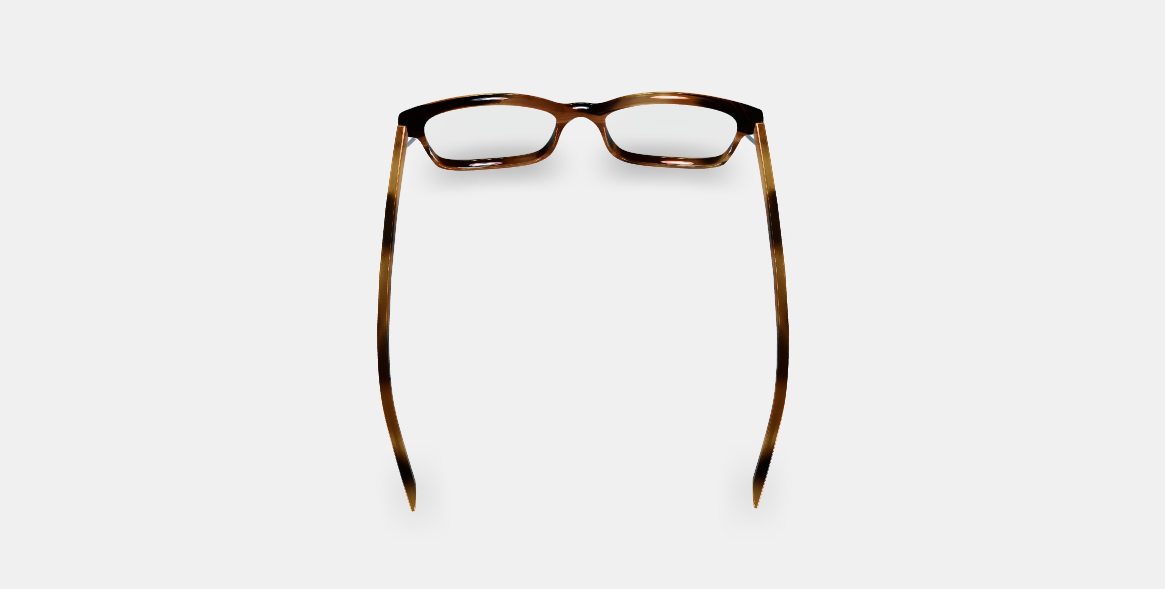 Brady Eyeglasses in Sugar Maple 3D model_2