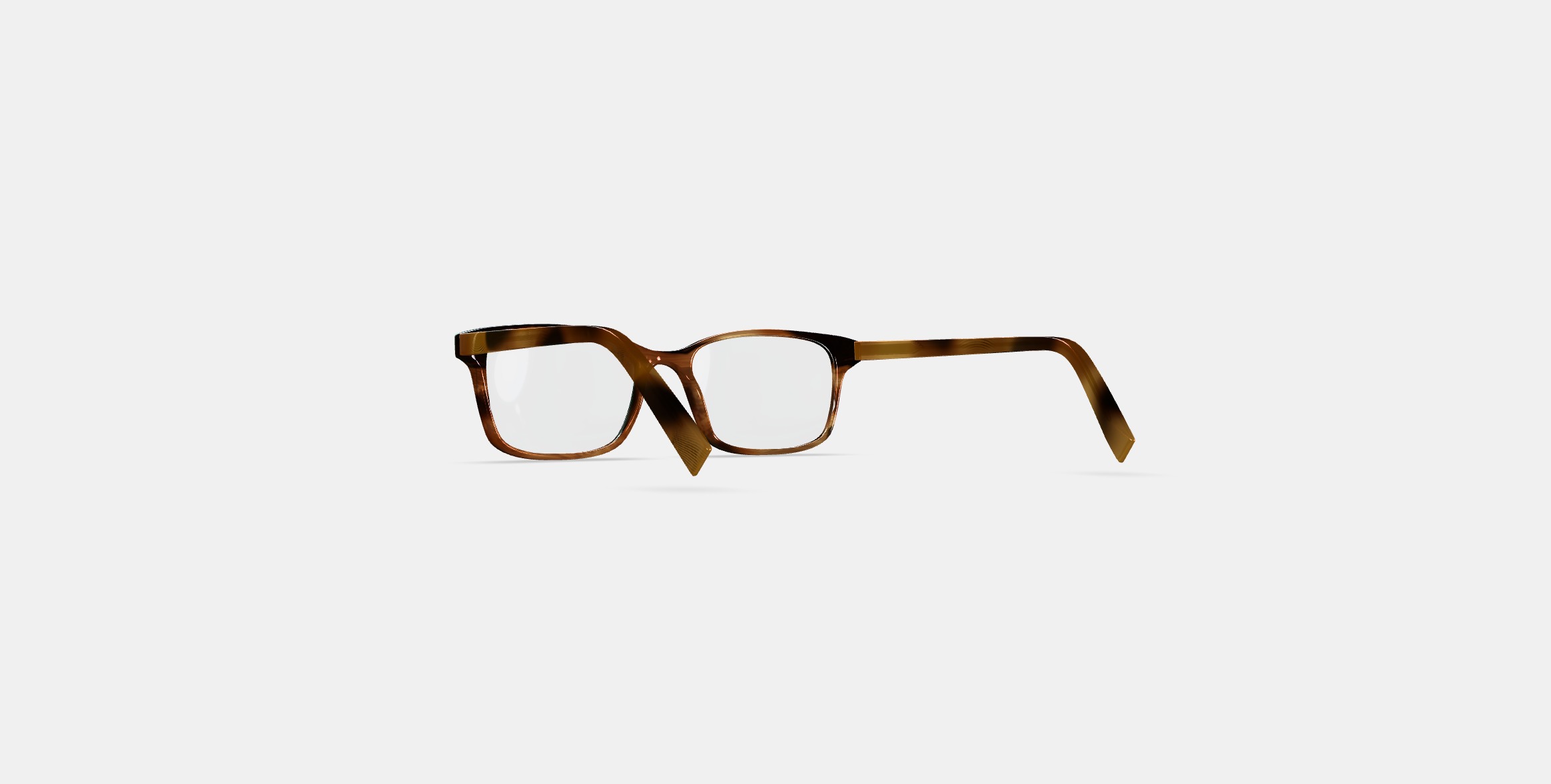 Brady Eyeglasses in Sugar Maple 3D model_16