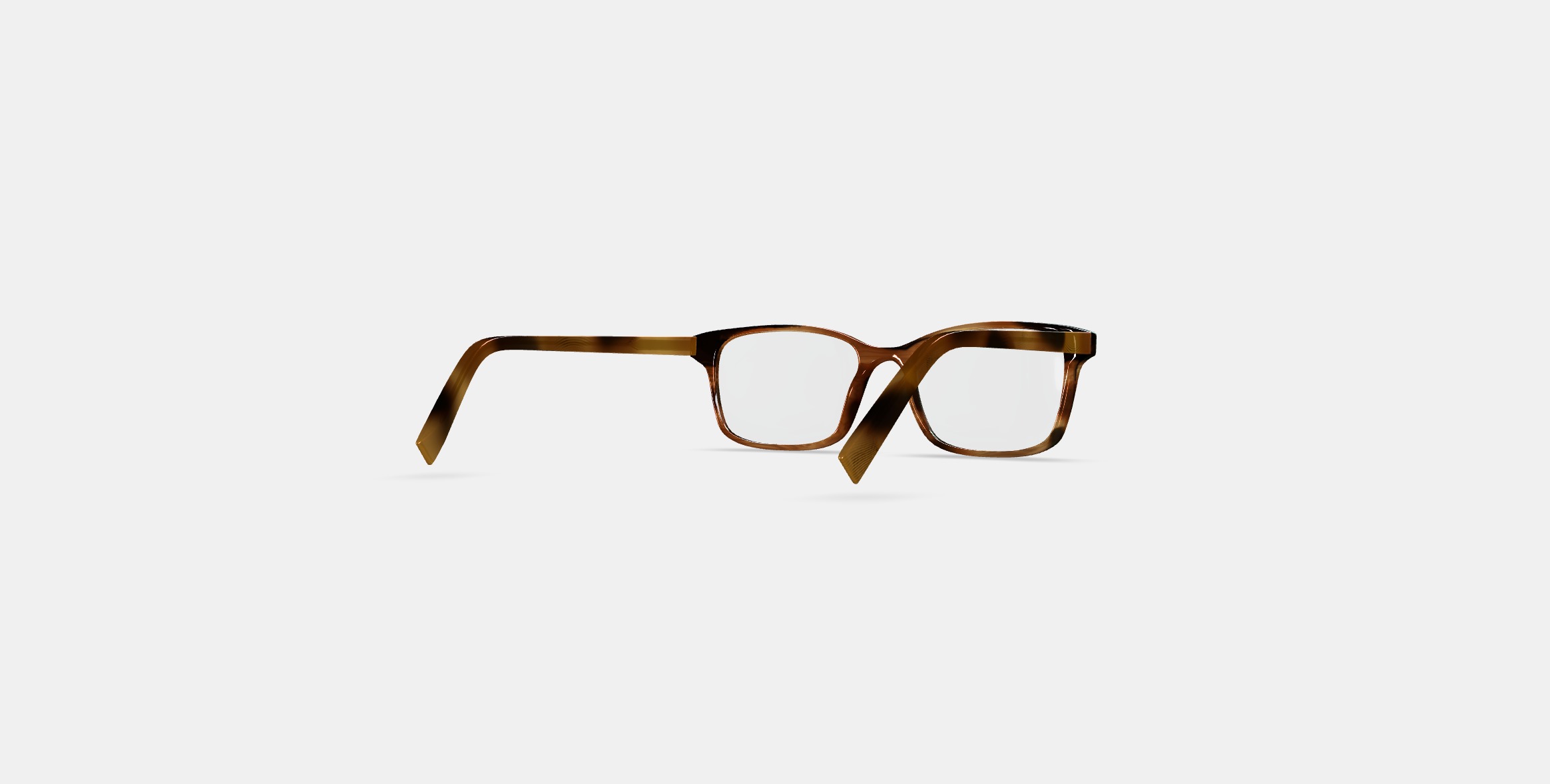 Brady Eyeglasses in Sugar Maple 3D model_4