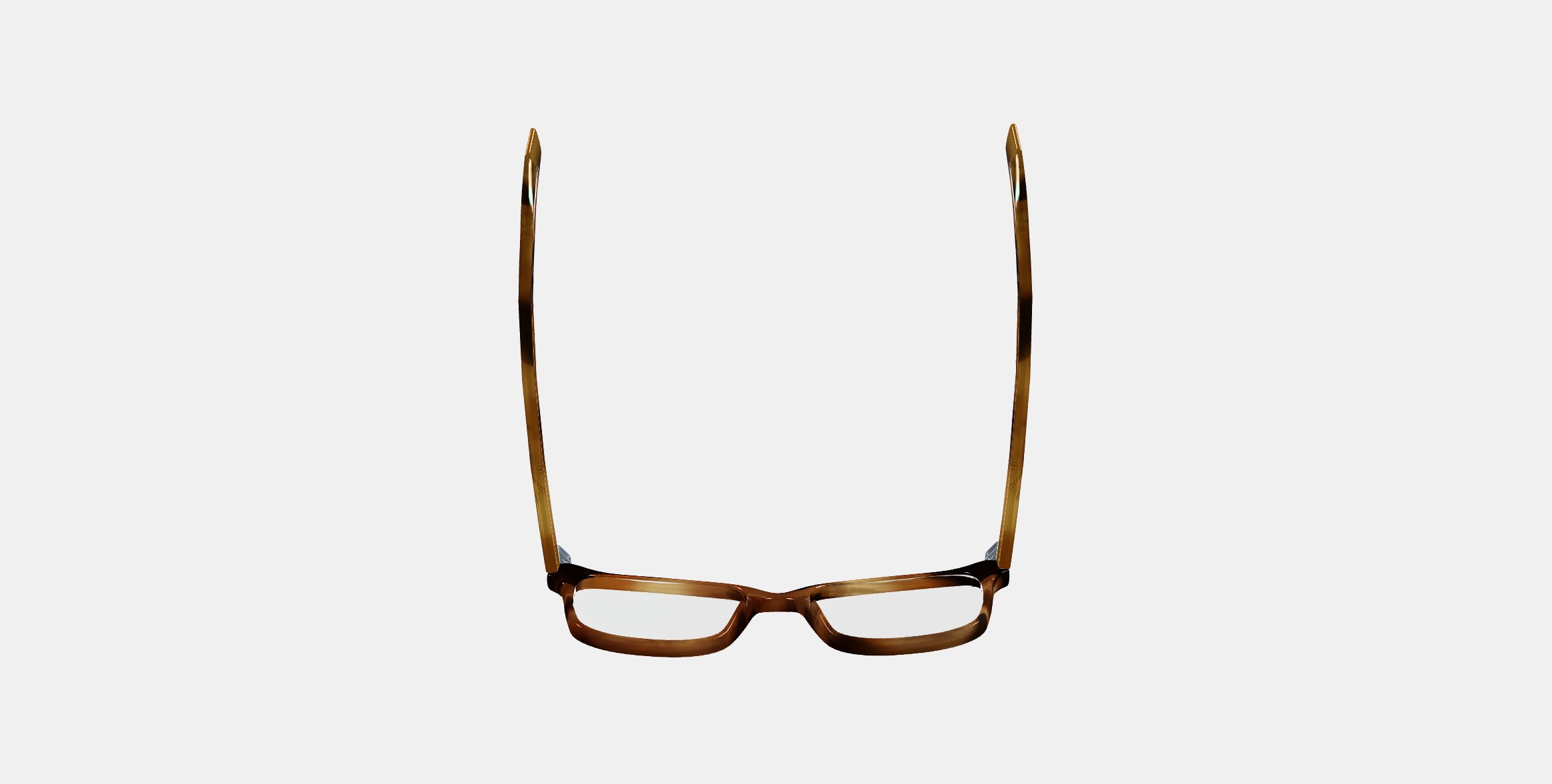Brady Eyeglasses in Sugar Maple 3D model_7