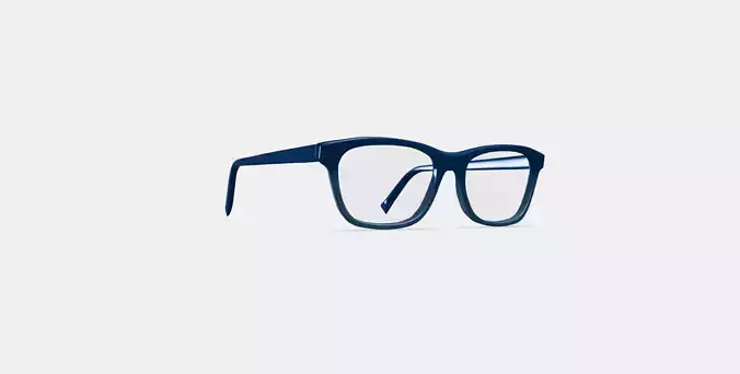 Mays Eyeglasses in Bluebell Fade 3D model