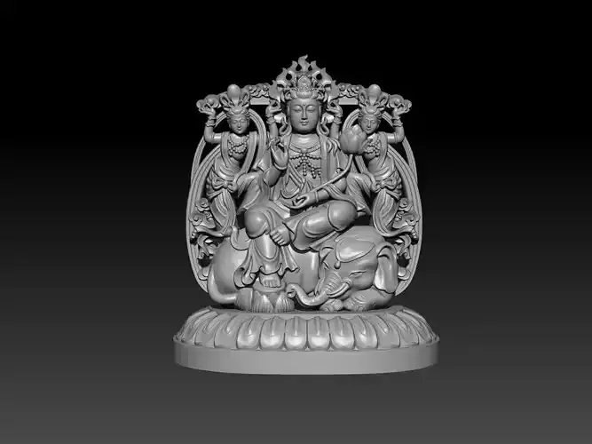 Guardian Buddha Statues 06