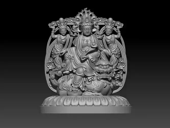 Guardian Buddha Statues 08