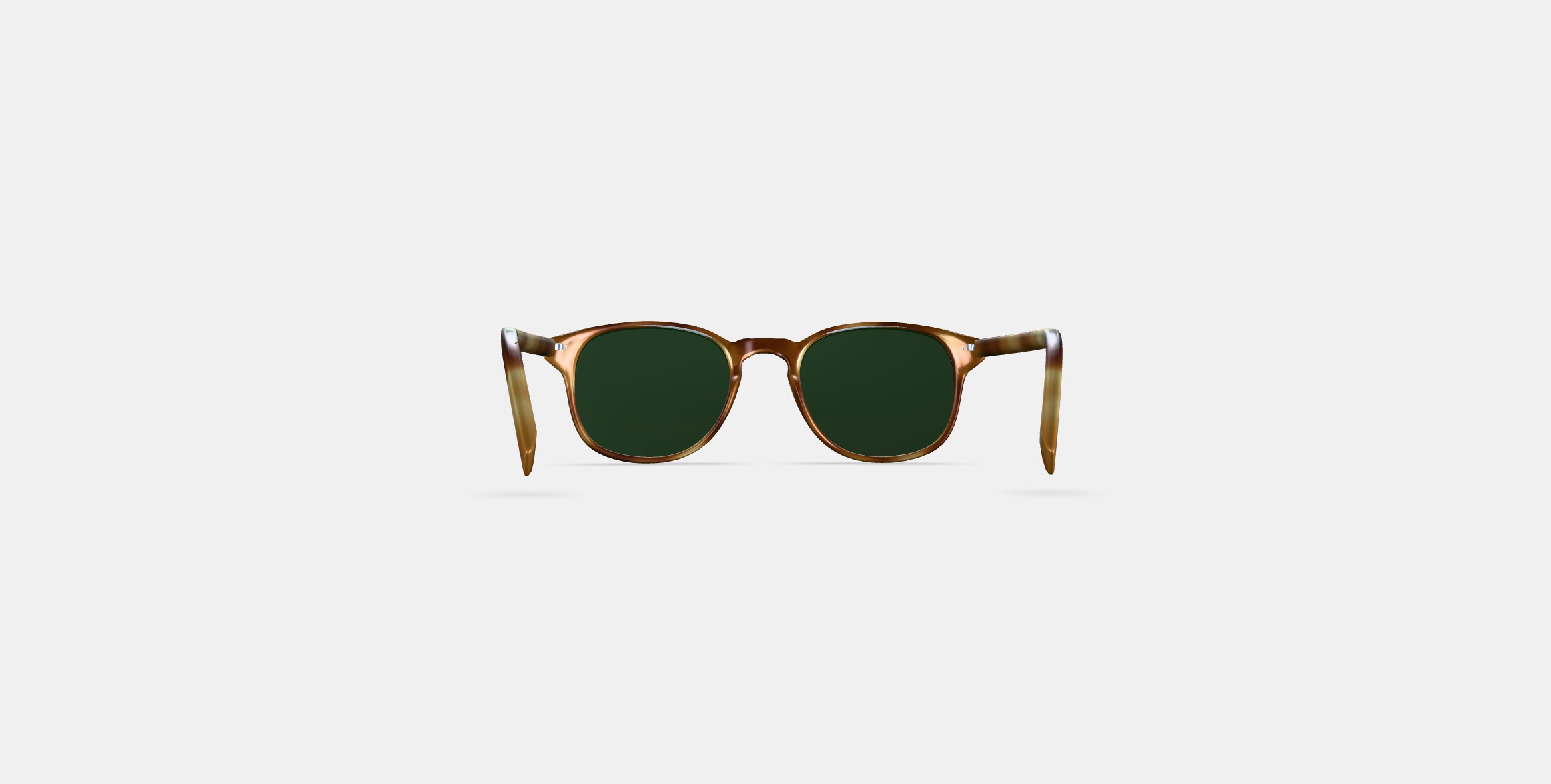 Downing Sunglasses in English Oak 3D model_14