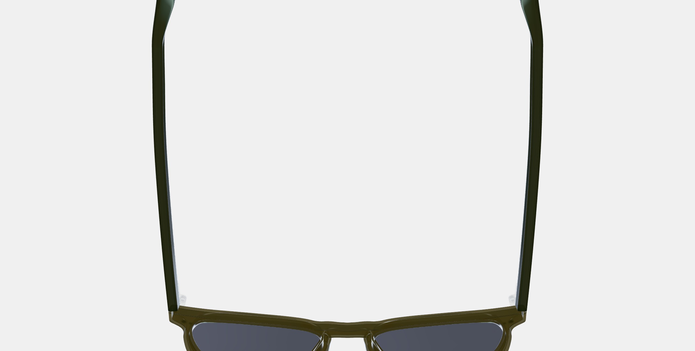 Waller Sunglasses in Cactus Crystal 3D model_8