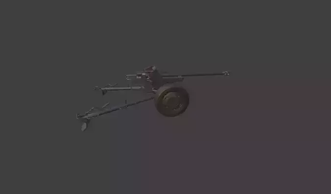 Pak 38 ww2 german cannon