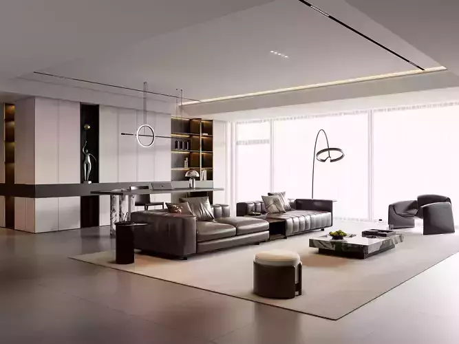 Living room 70 3D model
