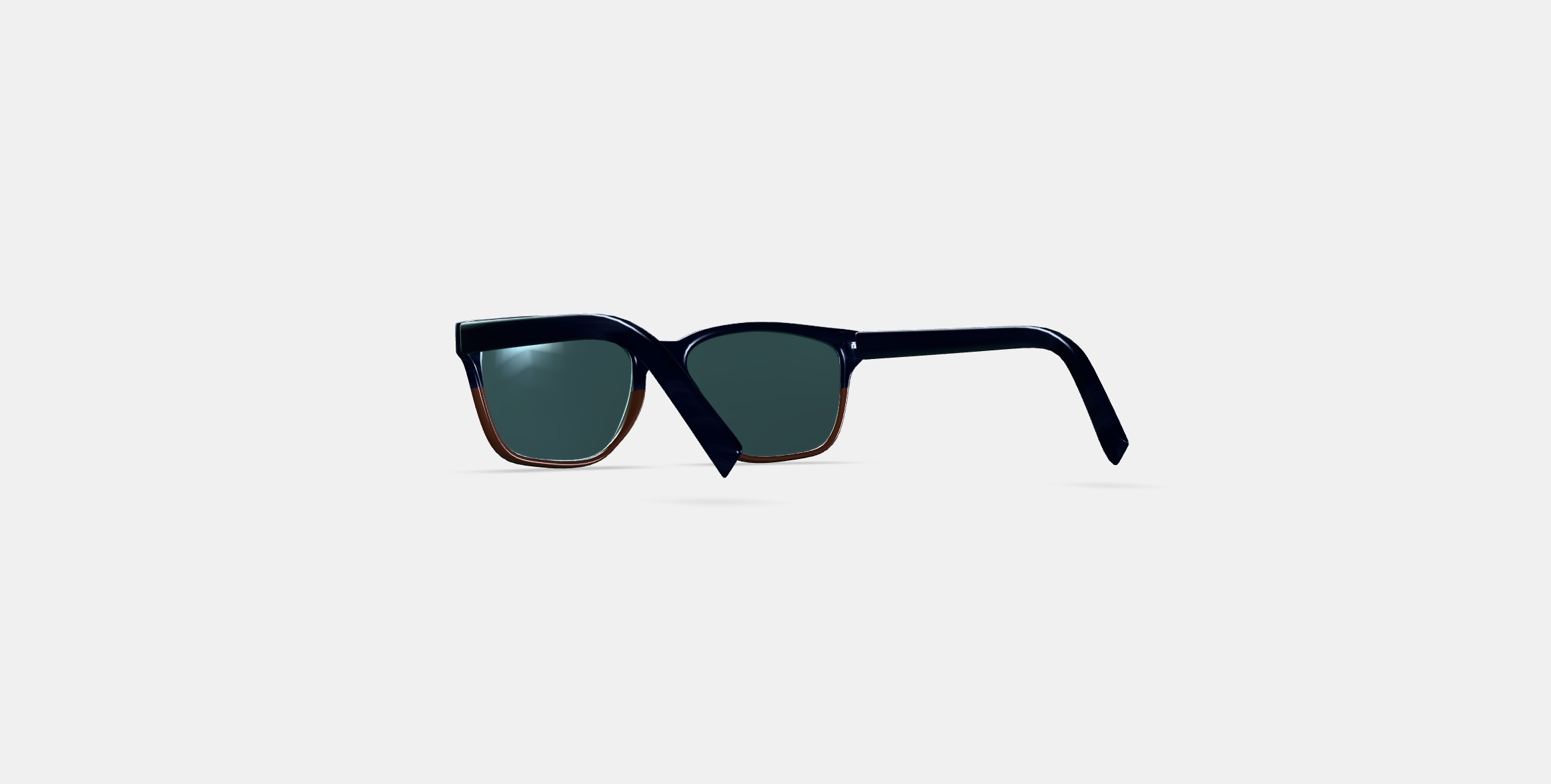 Barkley Sunglasses in Antique Shale Fade 3D model_16