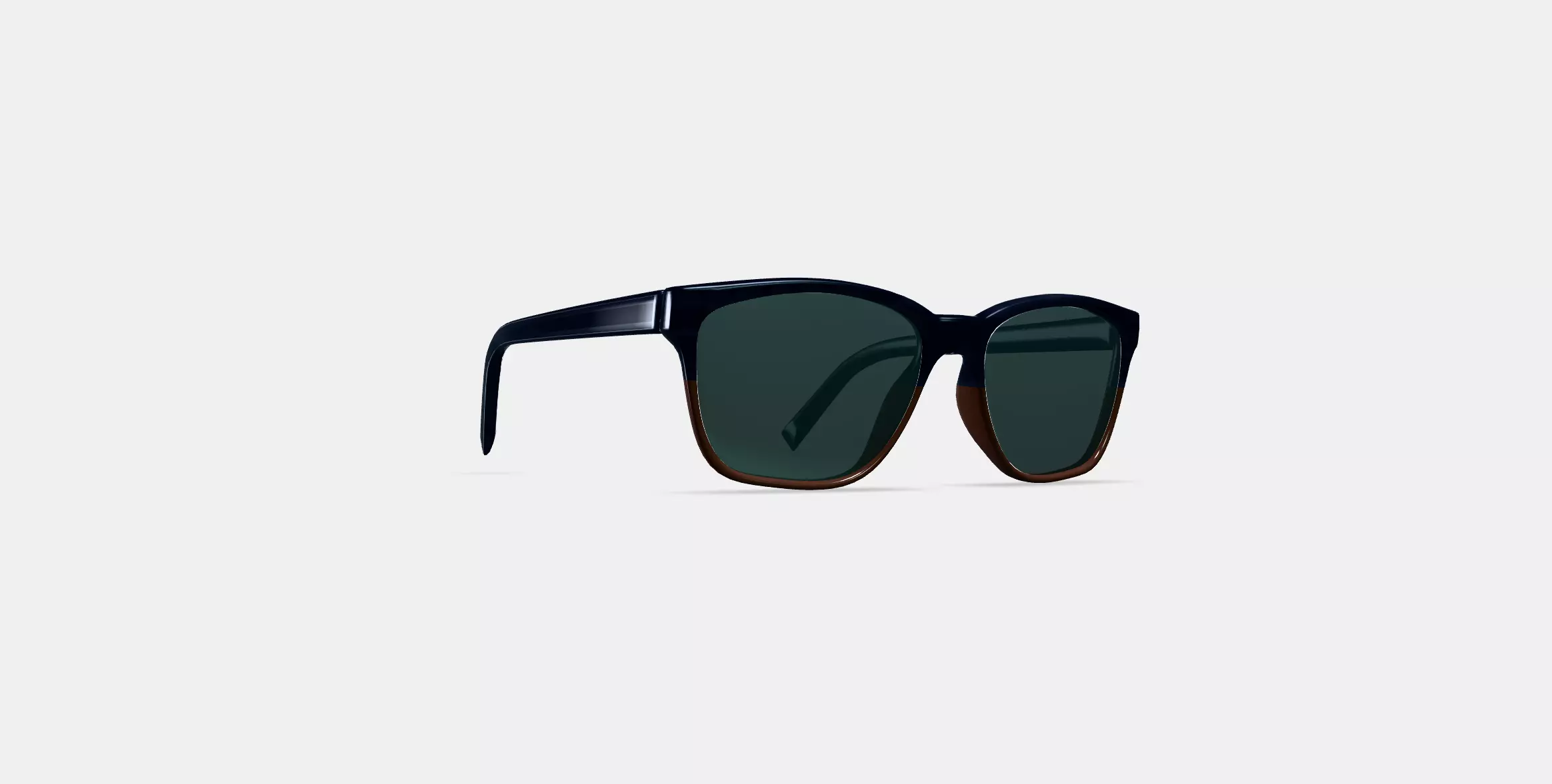 Barkley Sunglasses in Antique Shale Fade 3D model_0