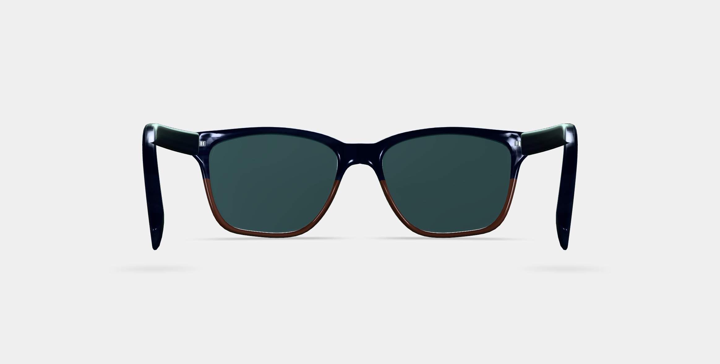Barkley Sunglasses in Antique Shale Fade 3D model_15