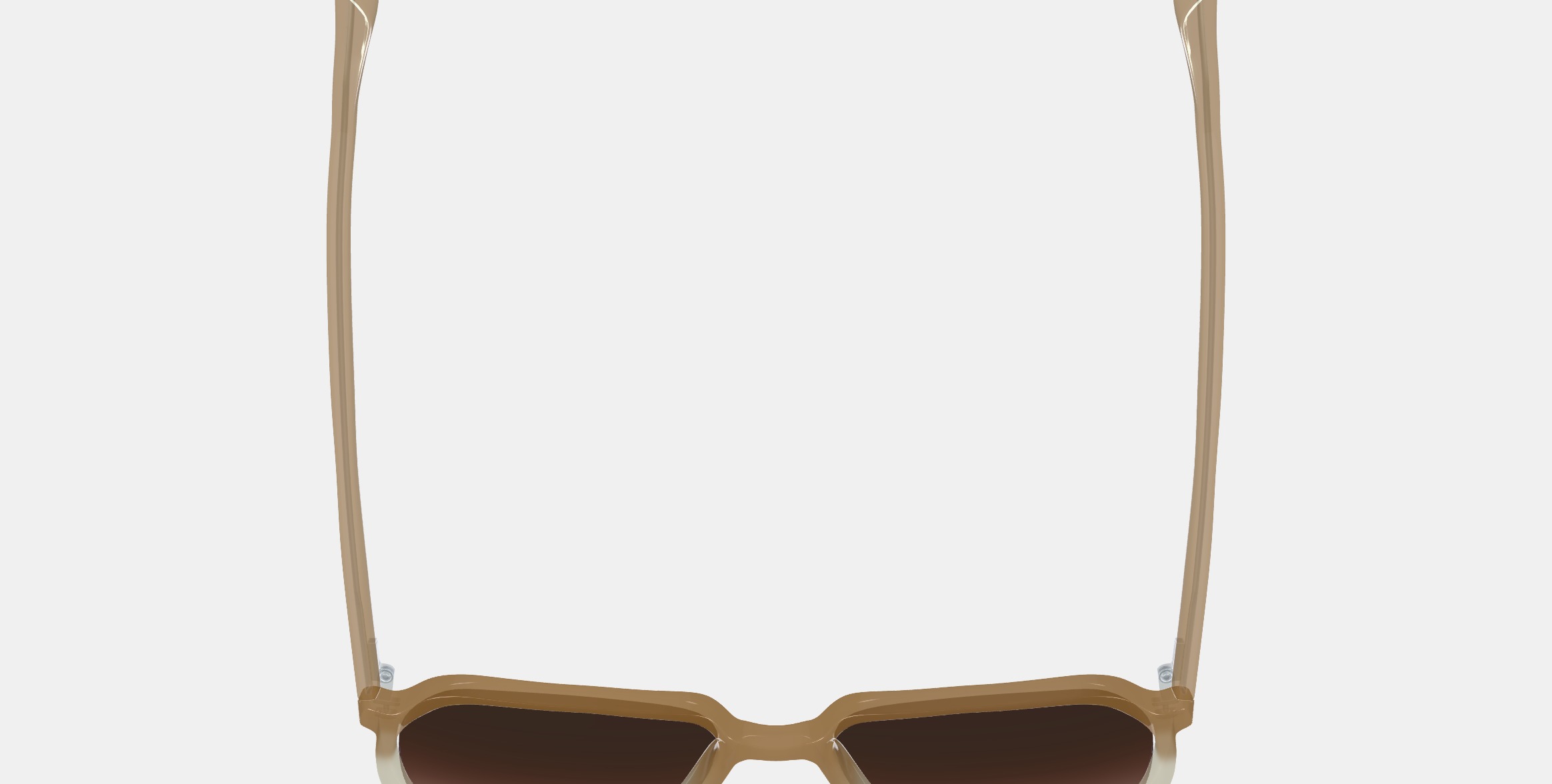 Willetta Sunglasses in Chai Crystal Fade 3D model_8