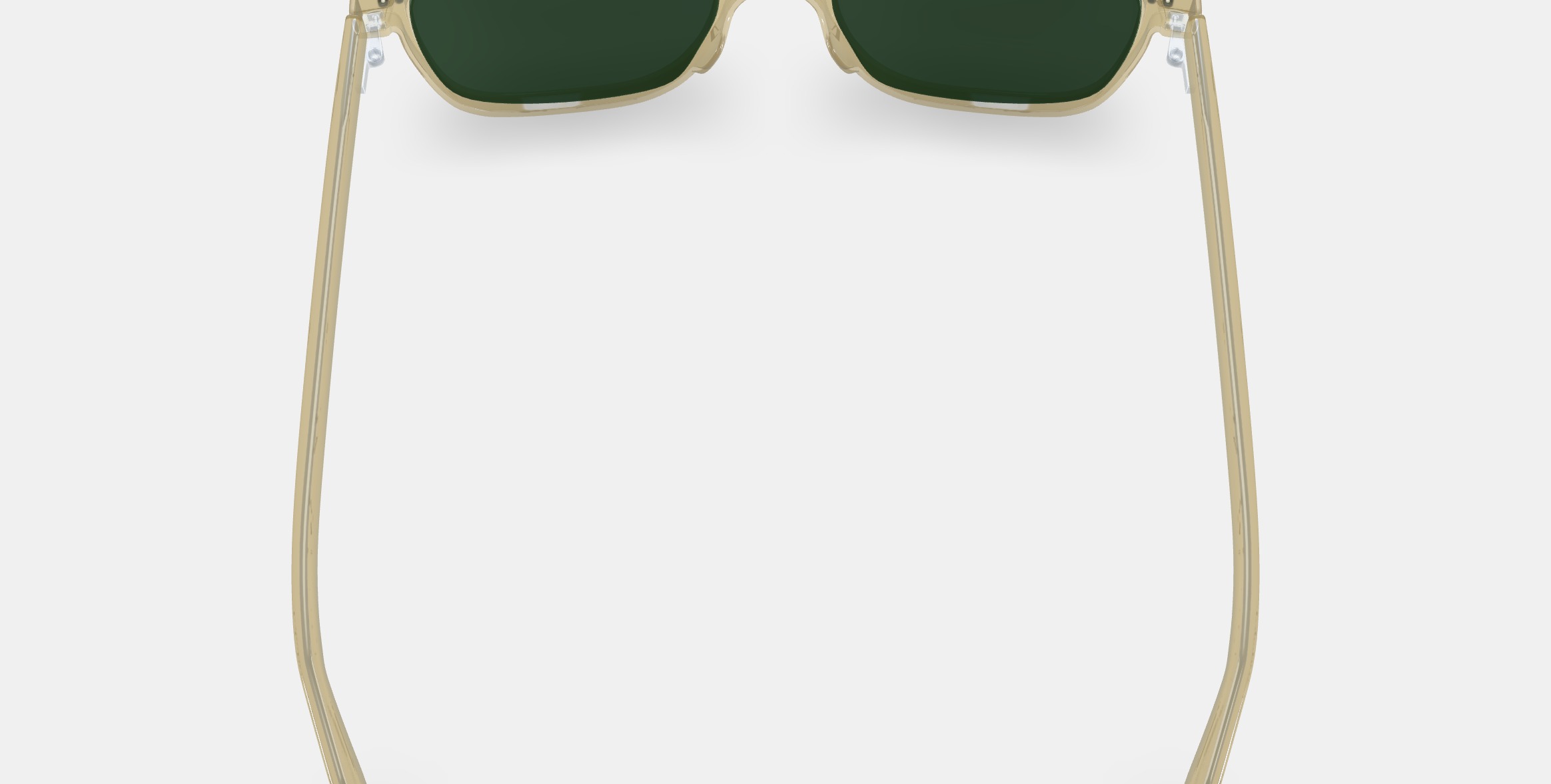 Brimmer Sunglasses in Honeydew 3D model_6