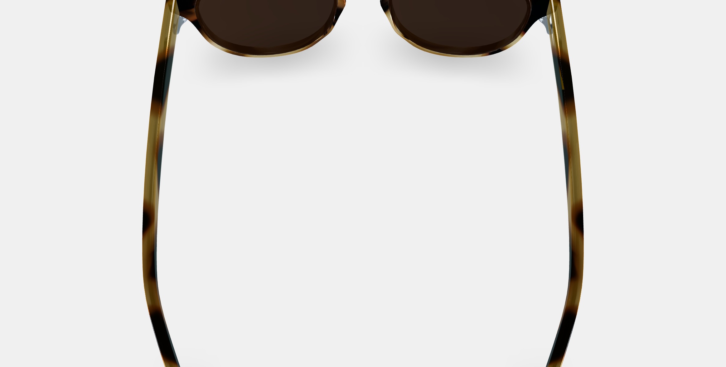 Percey Sunglasses in Striped Sassafras 3D model_2
