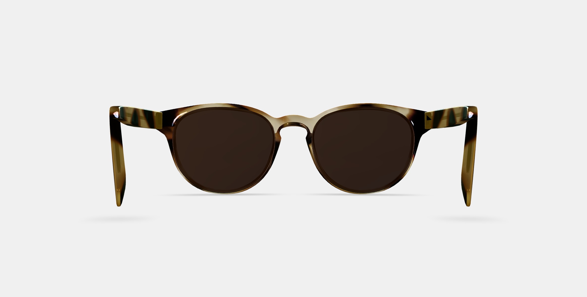 Percey Sunglasses in Striped Sassafras 3D model_15
