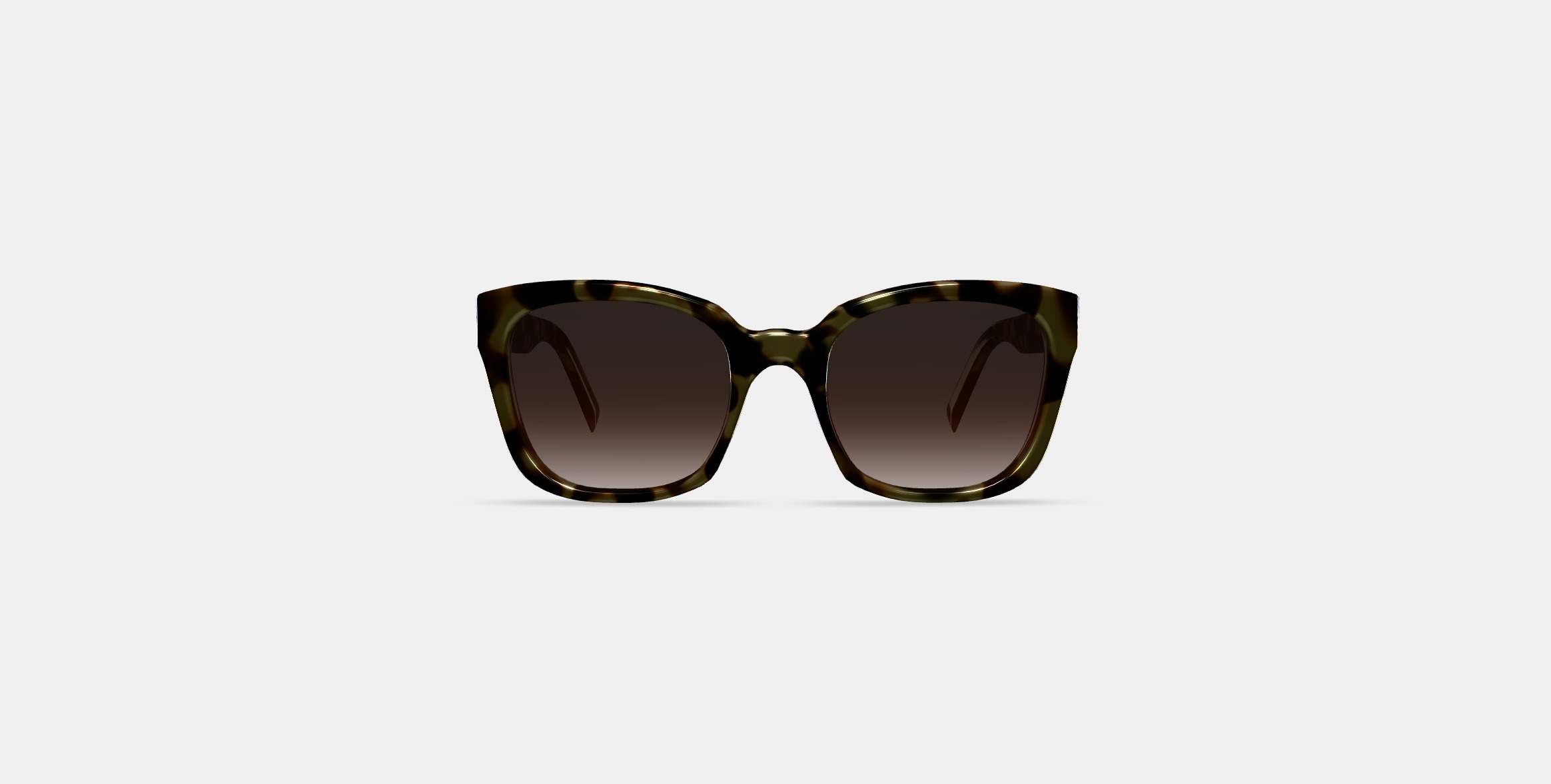 Aubrey Sunglasses in Marzipan Tortoise 3D model_10
