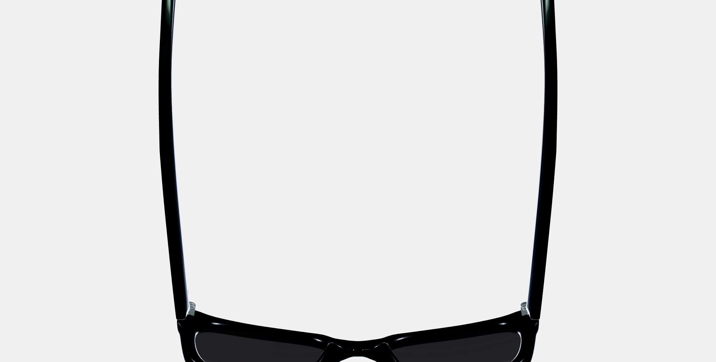 Aubrey Sunglasses in Jet Black 3D model_8