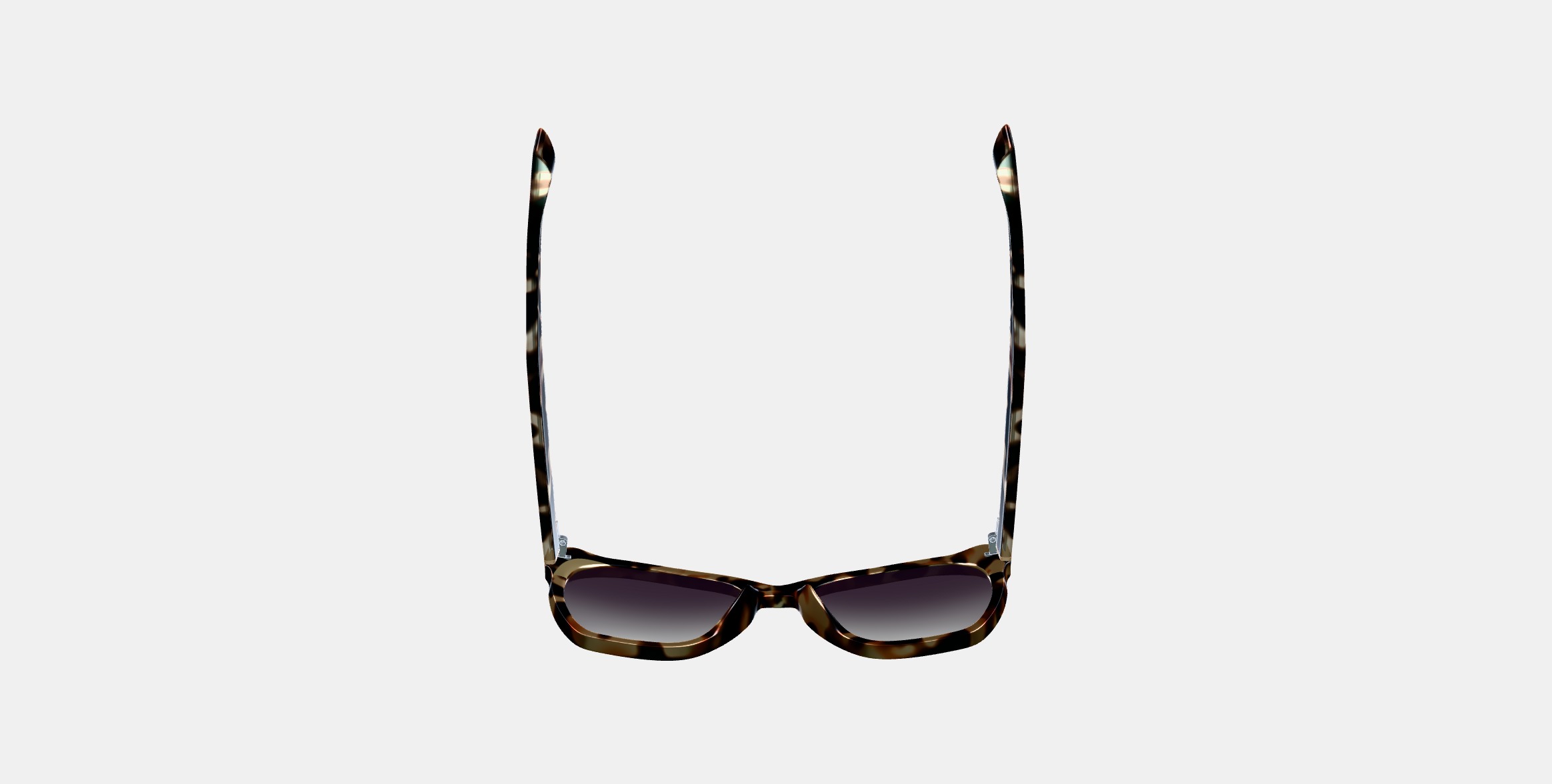 Rhea Sunglasses in Truffle Tortoise 3D model_7