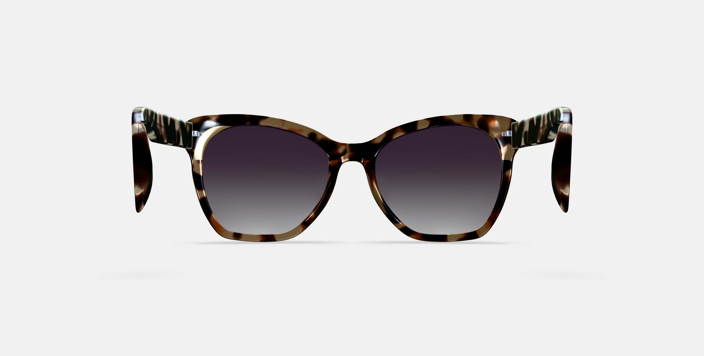 Rhea Sunglasses in Truffle Tortoise 3D model_15