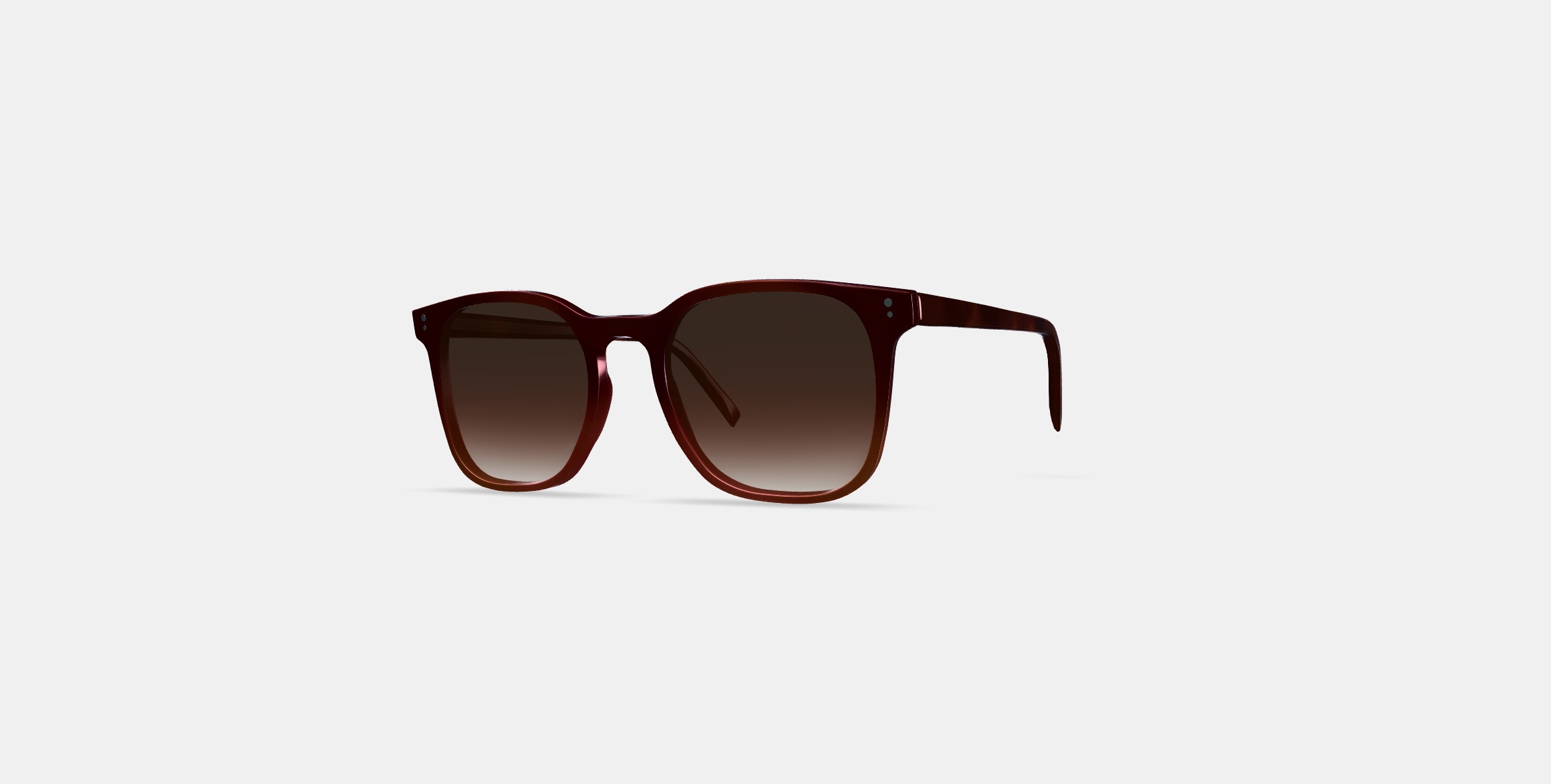 Rosie Sunglasses in Mulberry Tortoise Fade 3D model_12