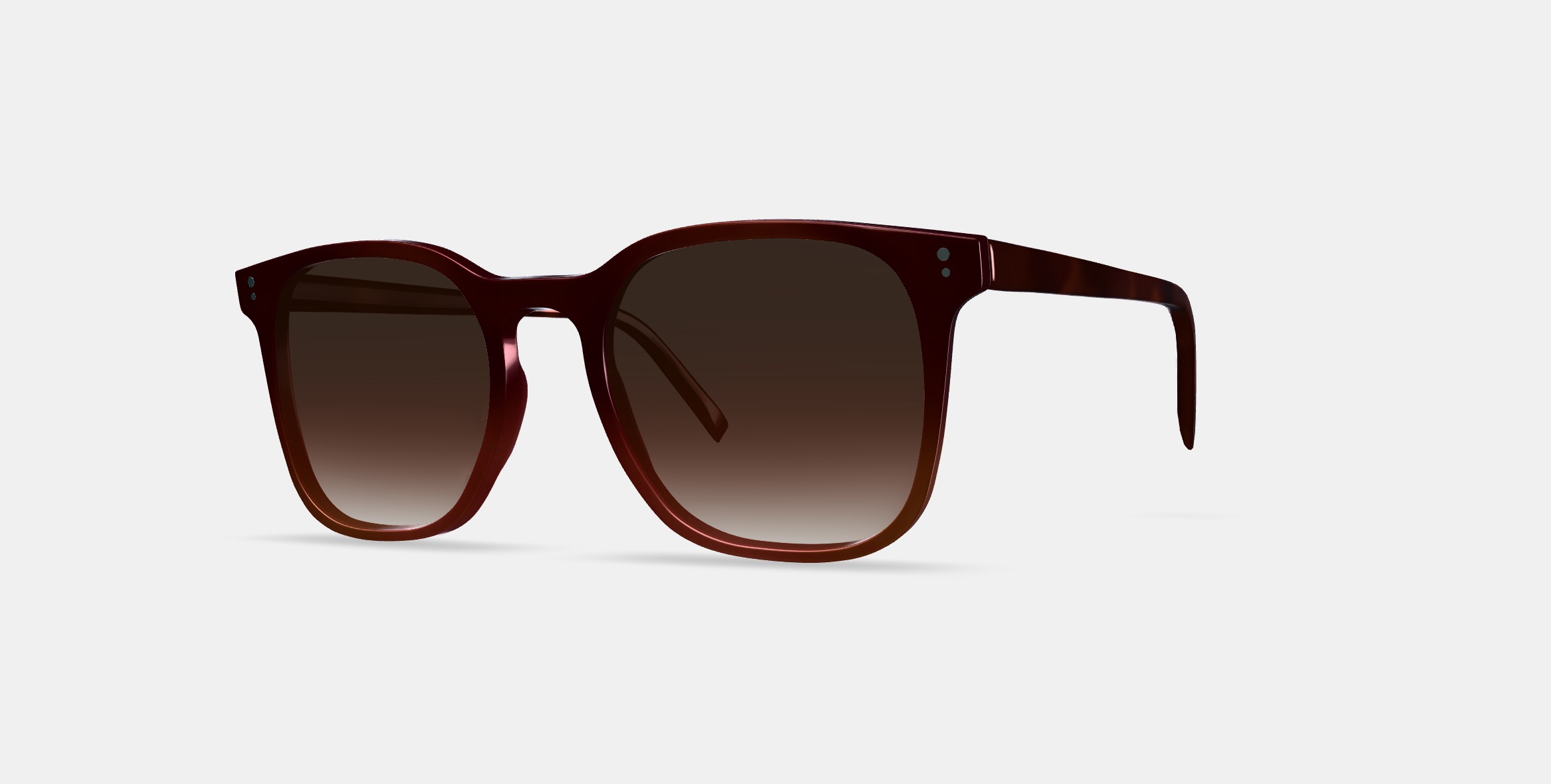 Rosie Sunglasses in Mulberry Tortoise Fade 3D model_13