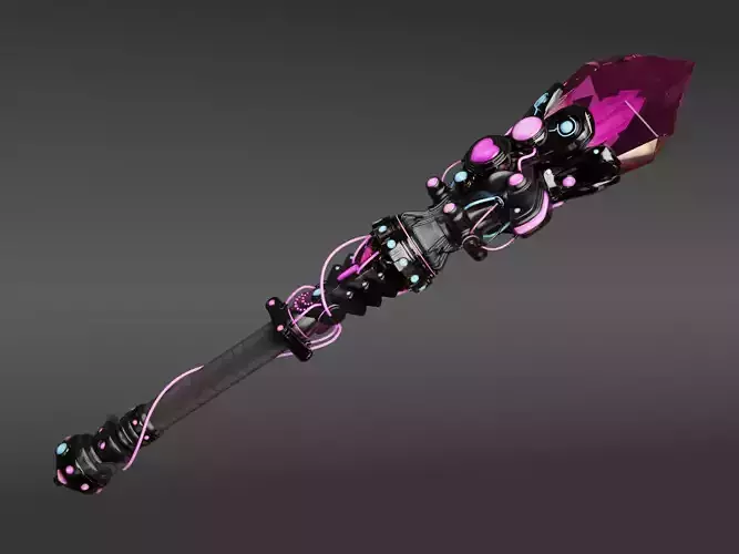 Girly Crystal Aether Rod