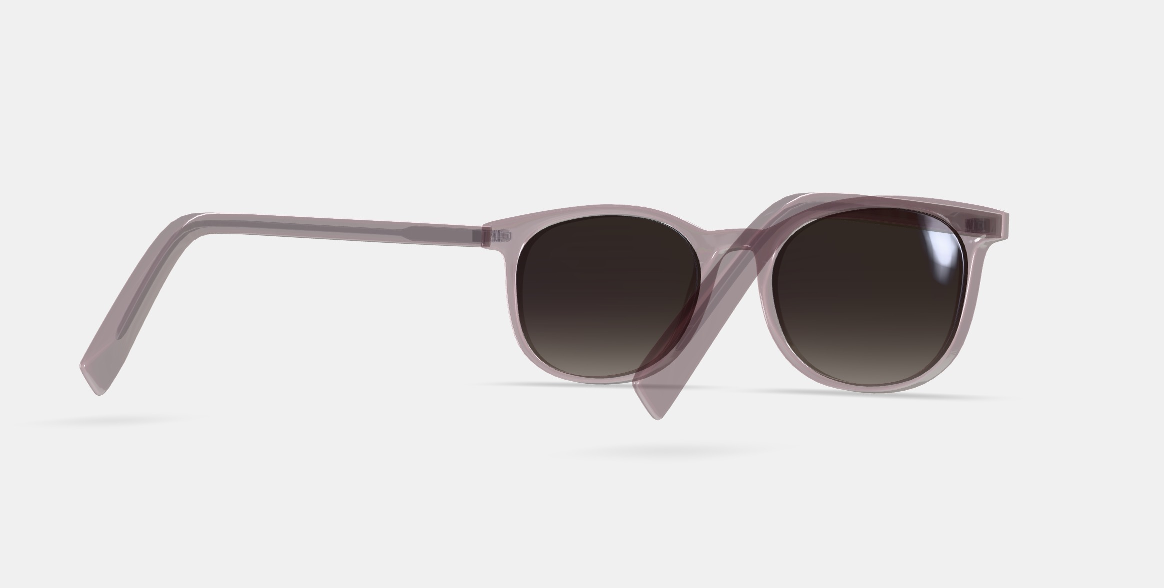 Durand Sunglasses in Rose Water 3D model_6