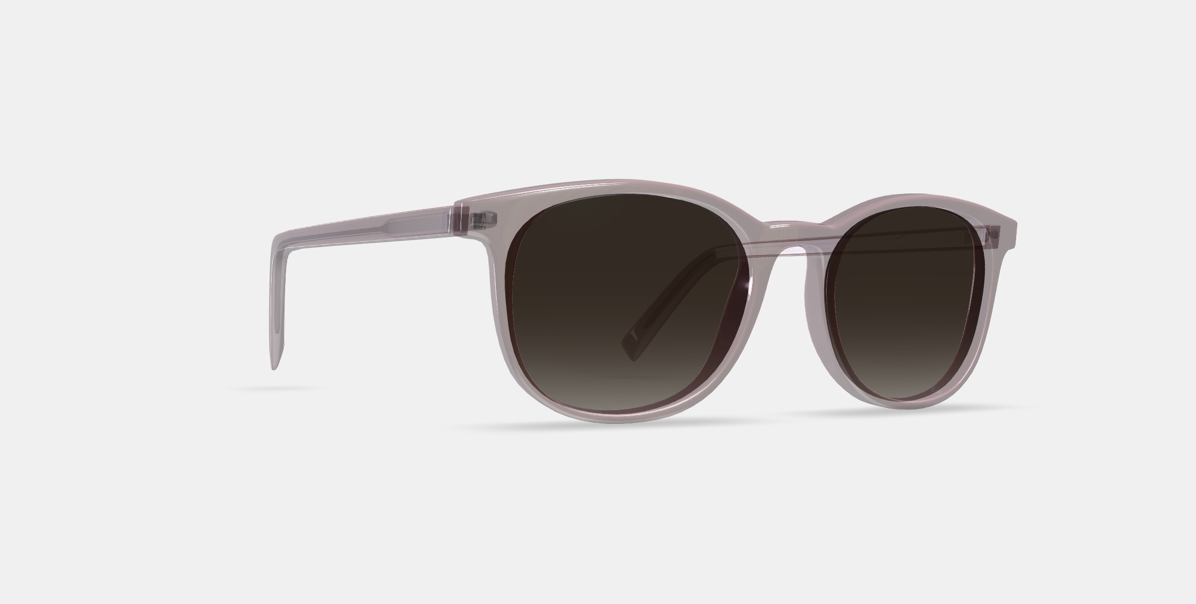 Durand Sunglasses in Rose Water 3D model_9