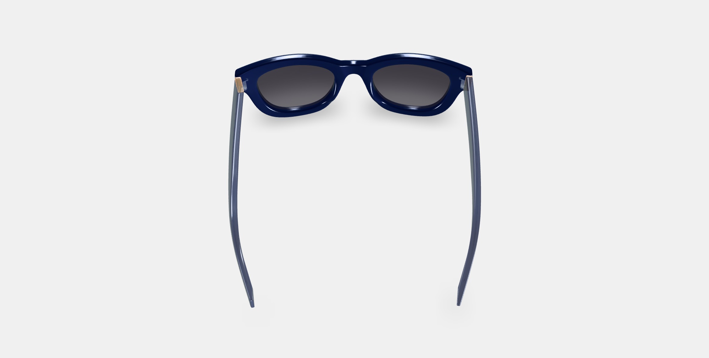 Gemma Sunglasses in Lapis Crystal 3D model_2