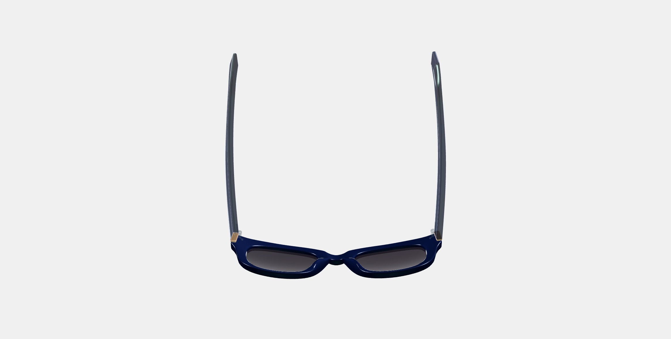 Gemma Sunglasses in Lapis Crystal 3D model_7