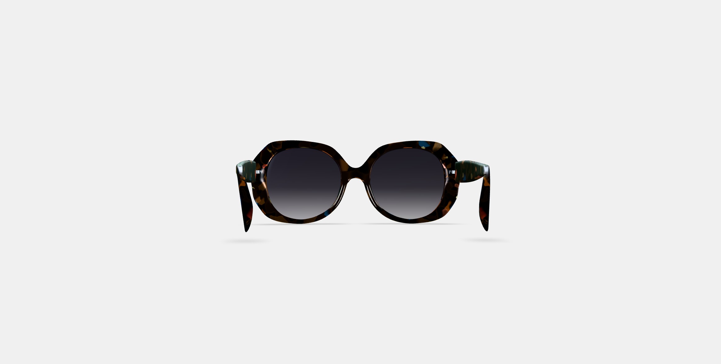 Rosetta Sunglasses in Amalfi Tortoise 3D model_14