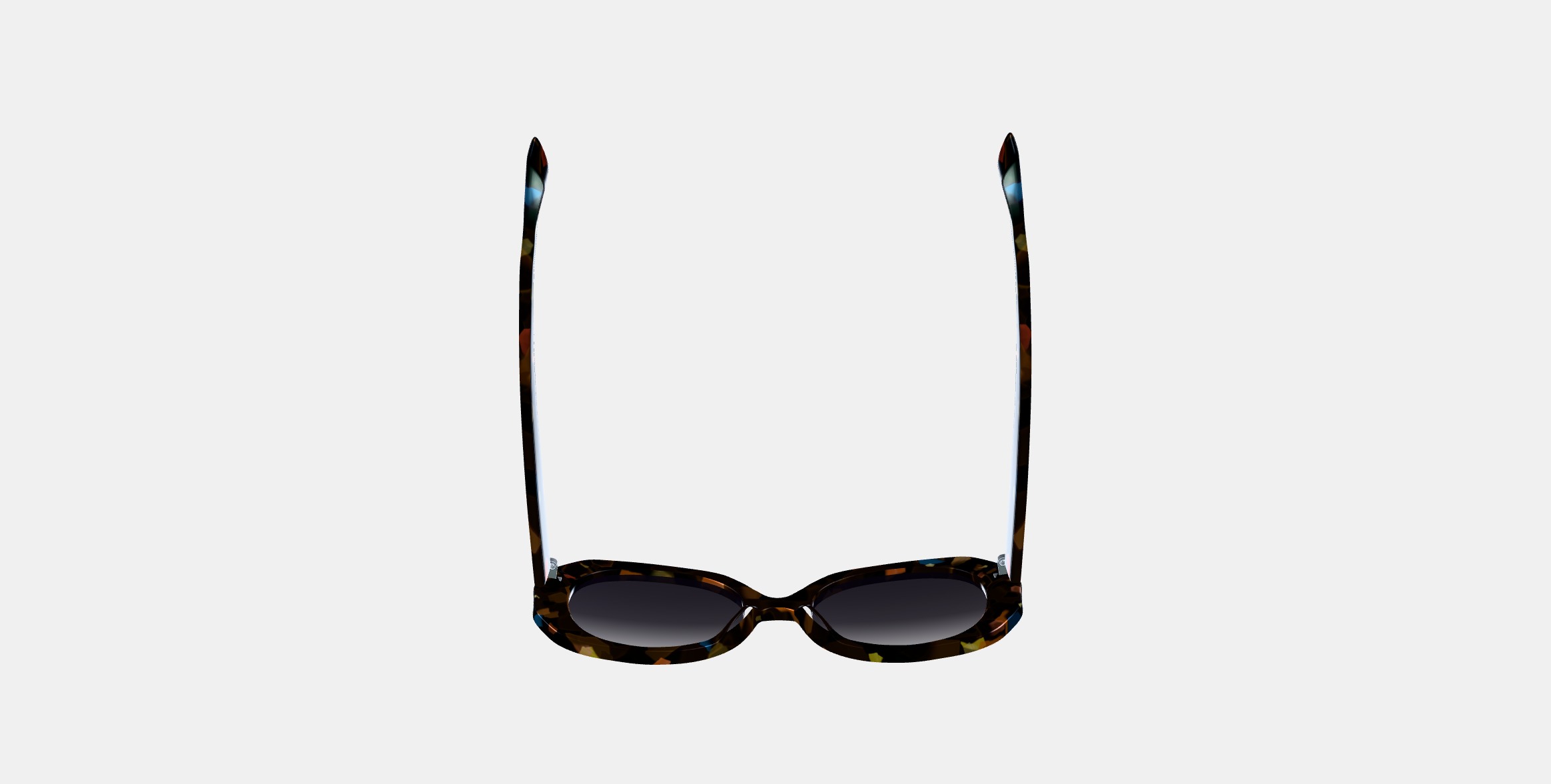 Rosetta Sunglasses in Amalfi Tortoise 3D model_7