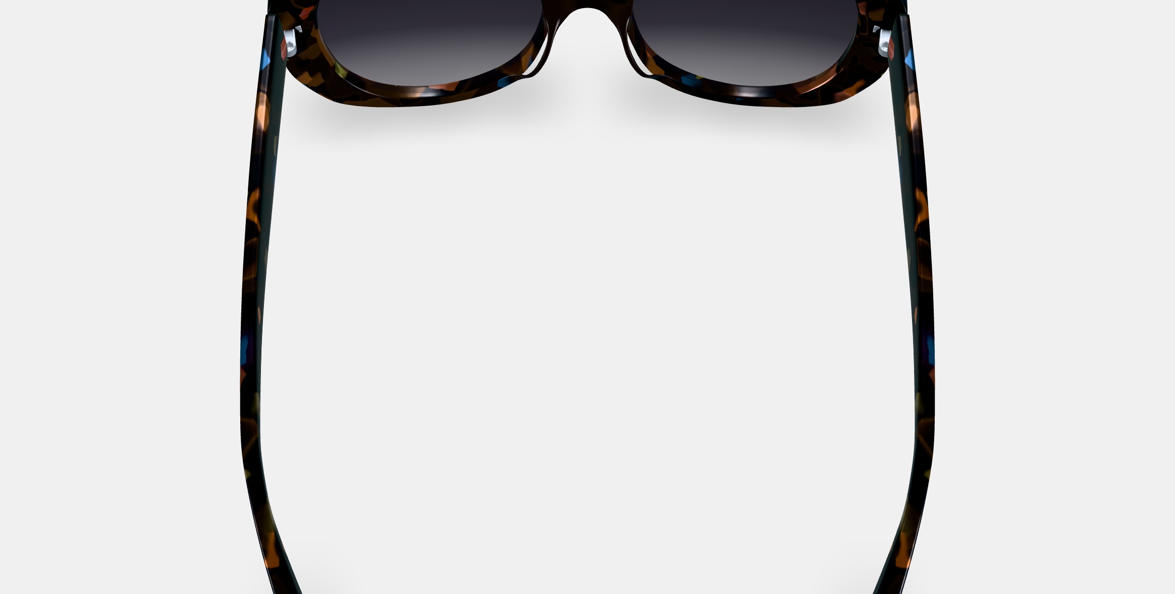 Rosetta Sunglasses in Amalfi Tortoise 3D model_3