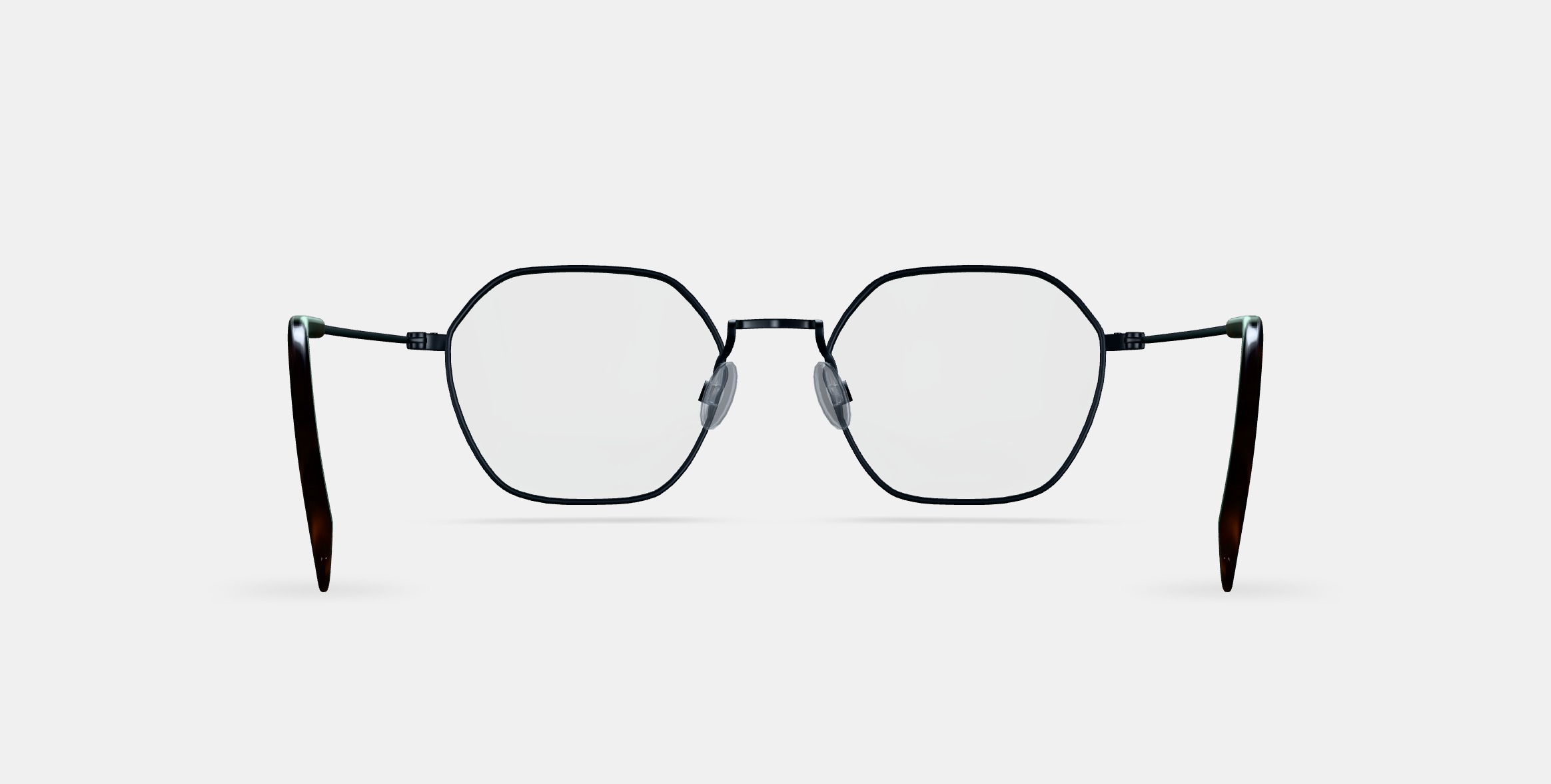 Keiko Eyeglasses in Brushed Ink 3D model_15